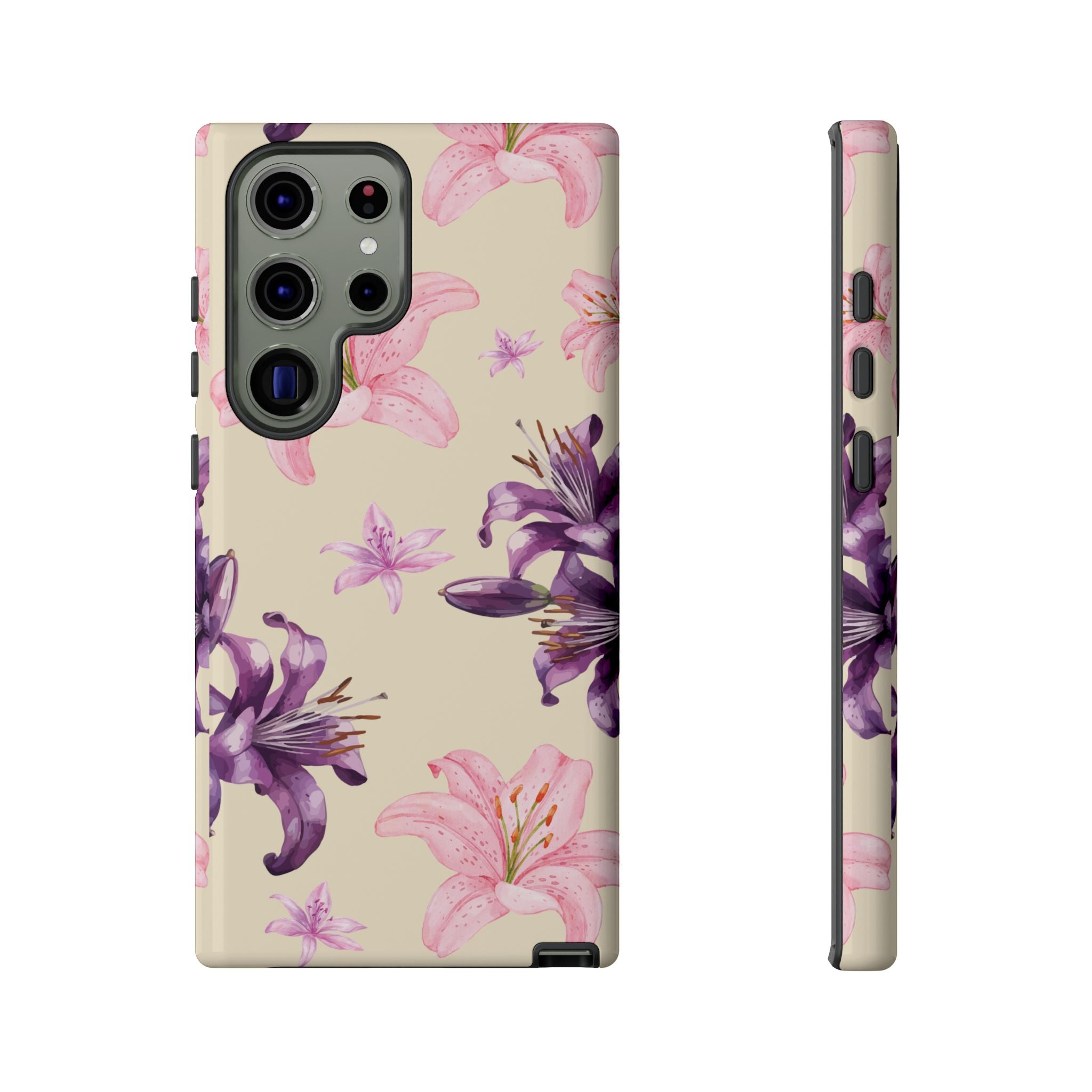 Blooming Tiger Lily Phone Case - Compatible with iPhone, Samsung, and Pixel | Stylish Protective Cover Gift for Her Perfect for Floral Lover