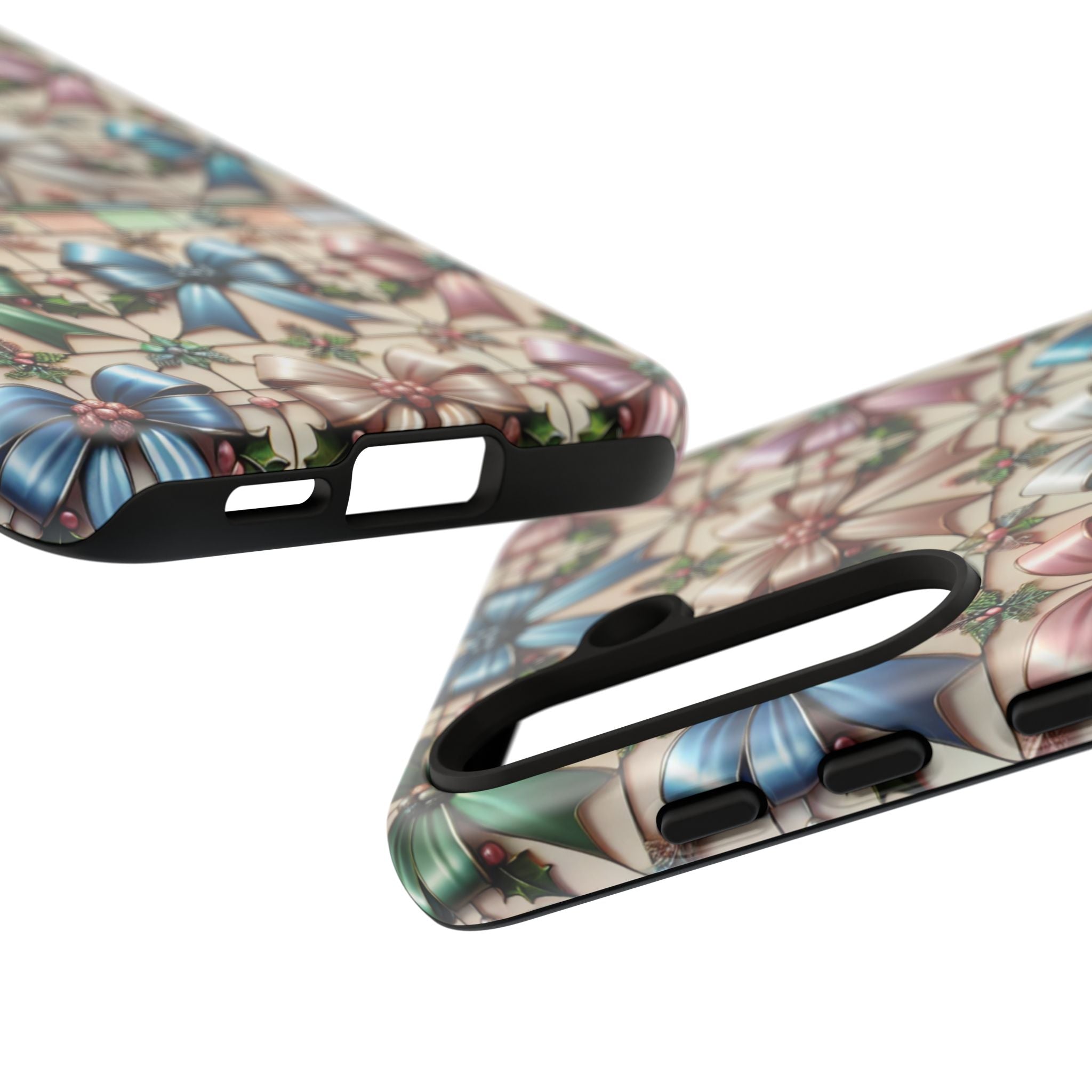 Coquette Bows Pastel Phone Case for iPhone 17 ,  15 14 13 12  21 23 Samsung, and Pixel | Stylish Protective Cover Gift for Her Perfect for Floral Lover