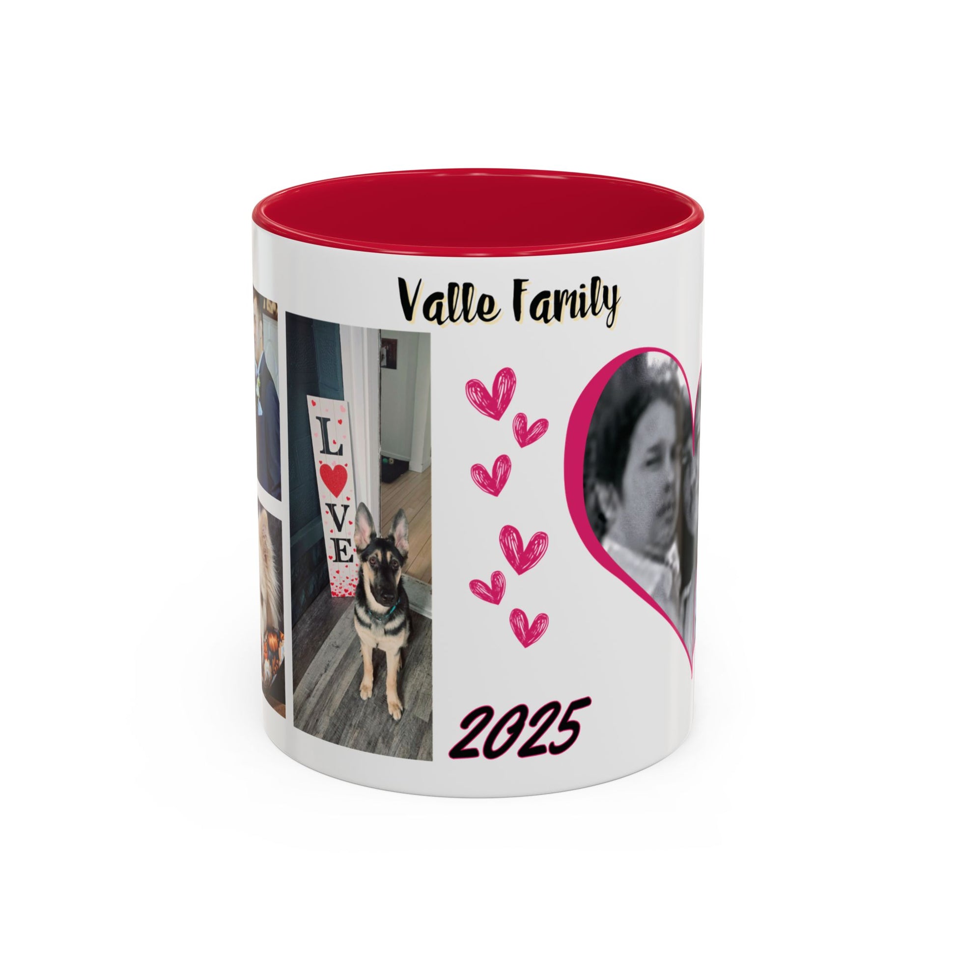 Personalized Photo Collage Coffee Mug, Custom Image Gift for Mom, Mother's Day Present, Colorful 15oz Cup, Birthday Mug, Custom Picture Mug Perfect Giift