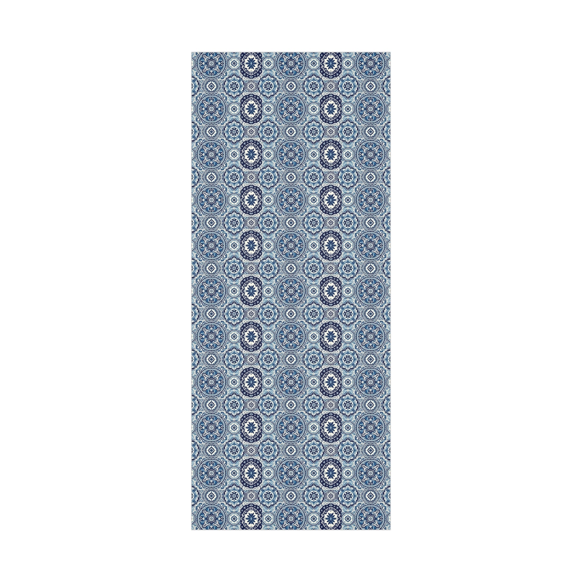 Blue Tile Design Wrapping Paper Pink Elegance Perfect for Gifts Weddings, Bridal Baby Showers, Mother's Day, Christmas All Occasion - MRSBYVALLE