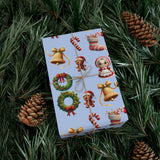 Christmas 3D Illusion Boho Wrapping Paper Stylish Holiday Gift Wrap with Festive Design | Premium Quality, Easy to Cut & Fold | Perfect for Christmas Presents - MRSBYVALLE