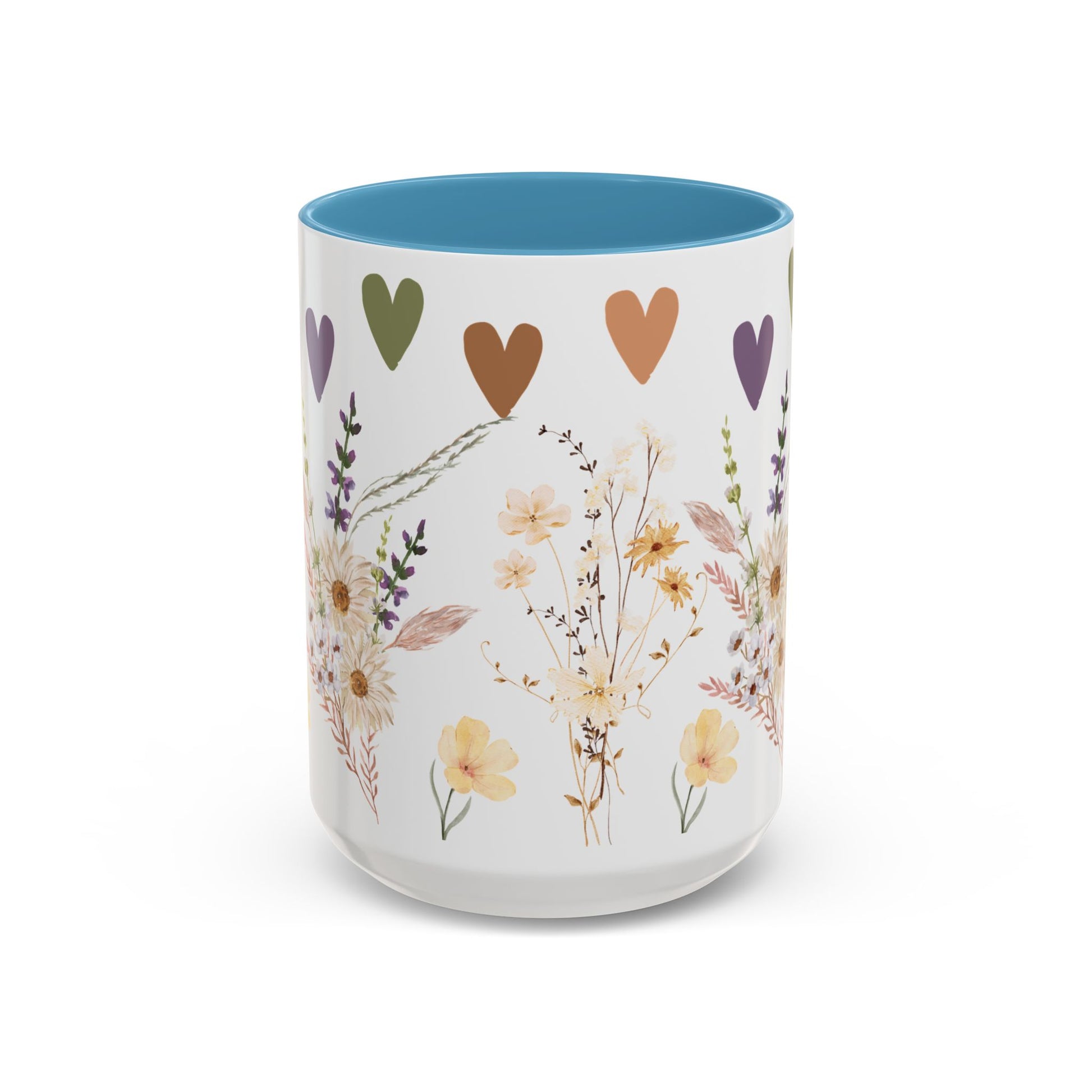 Wildflower Ceramic Mug Elegant Gift for Coffee or Tea Lovers Perfect for Mothers Day Birthdays and Adding Charm to Any Kitchen Gift