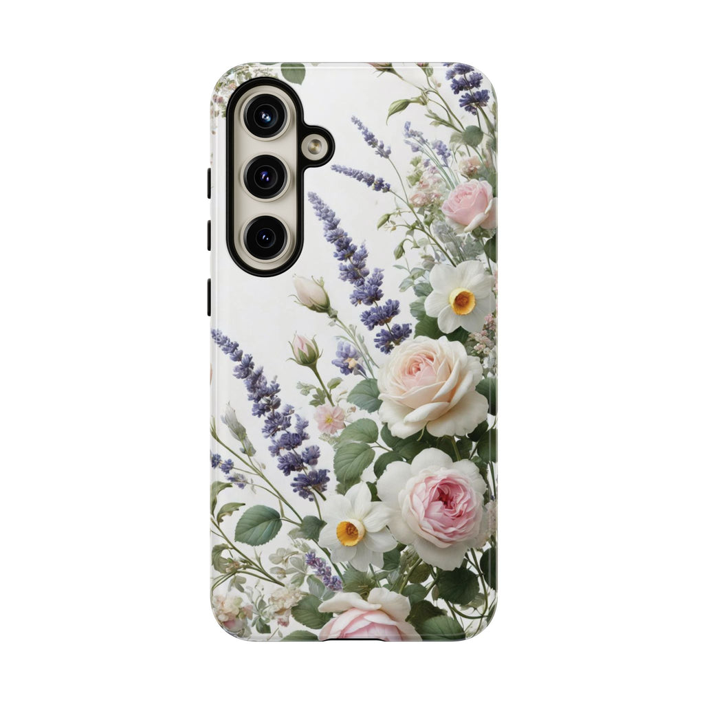 Boho Floral Fall Phone Case for iPhone 17,16  21 23 Samsung, and Pixel | Stylish Protective Cover Gift for Her Perfect for Floral Lover
