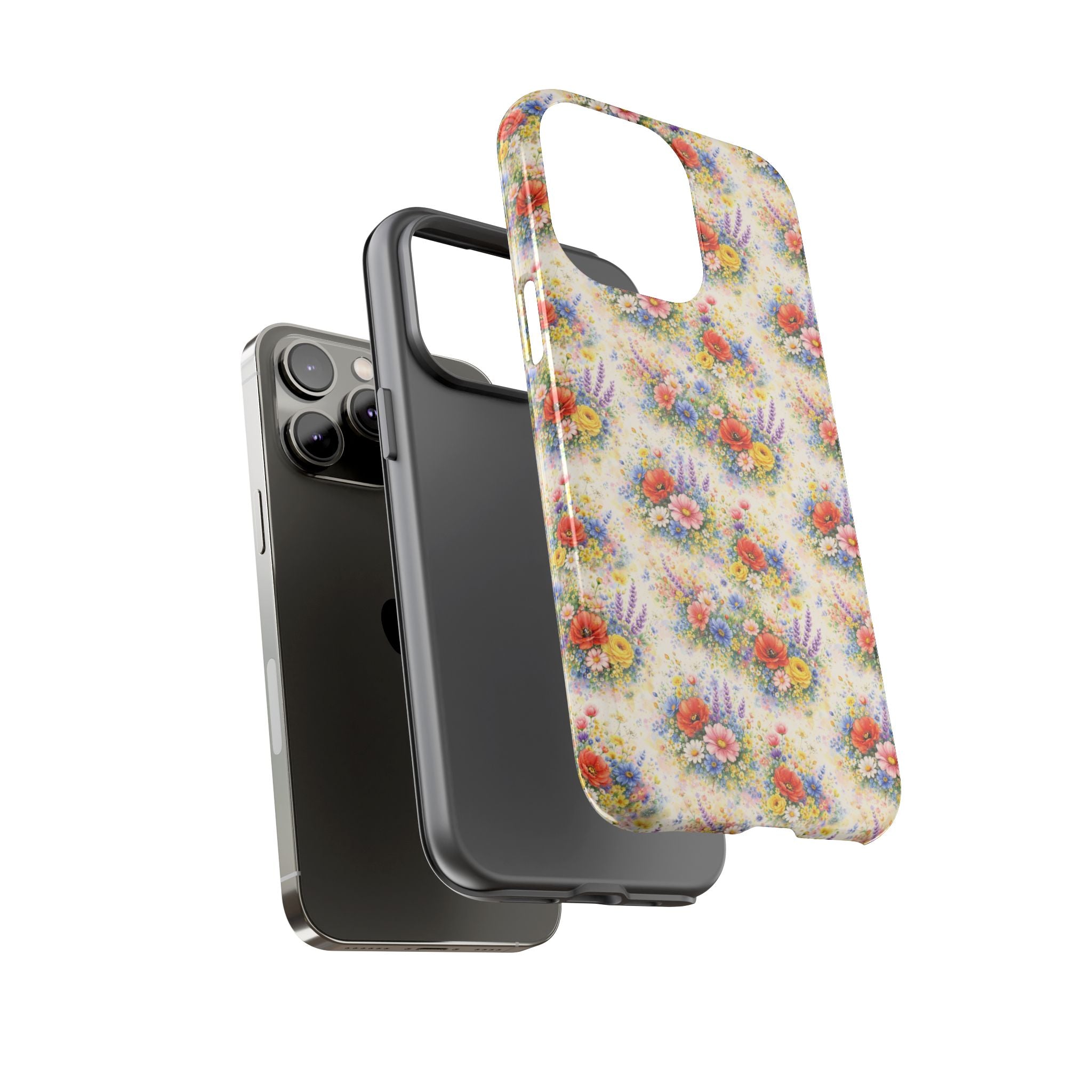 Watercolor Wildflowers Phone Case — Tough Cases