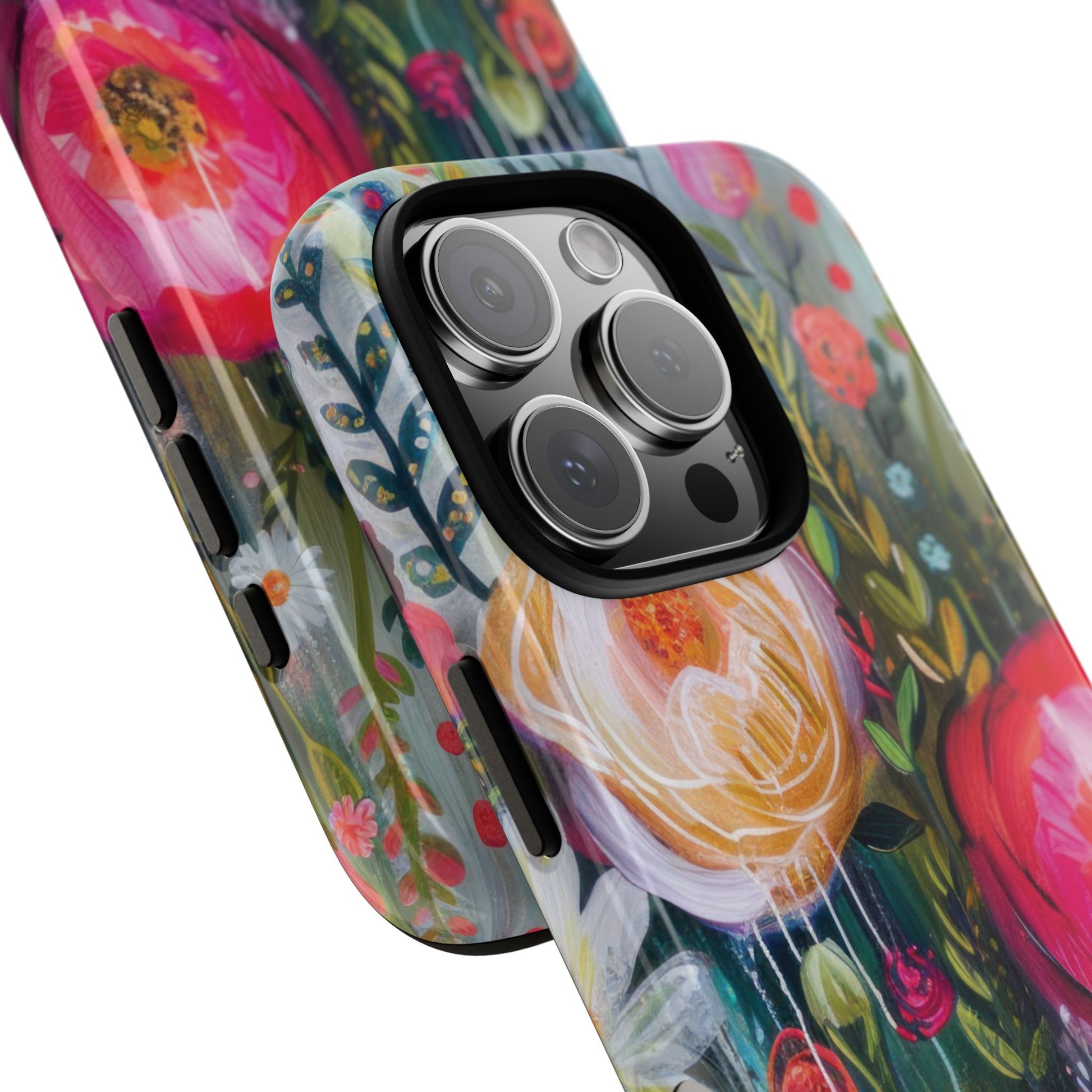 Watercolor Boho Floral Phone Case for iPhone 17 case Samsung, and Pixel | Stylish Protective Cover Gift for Her Perfect for Floral Lover