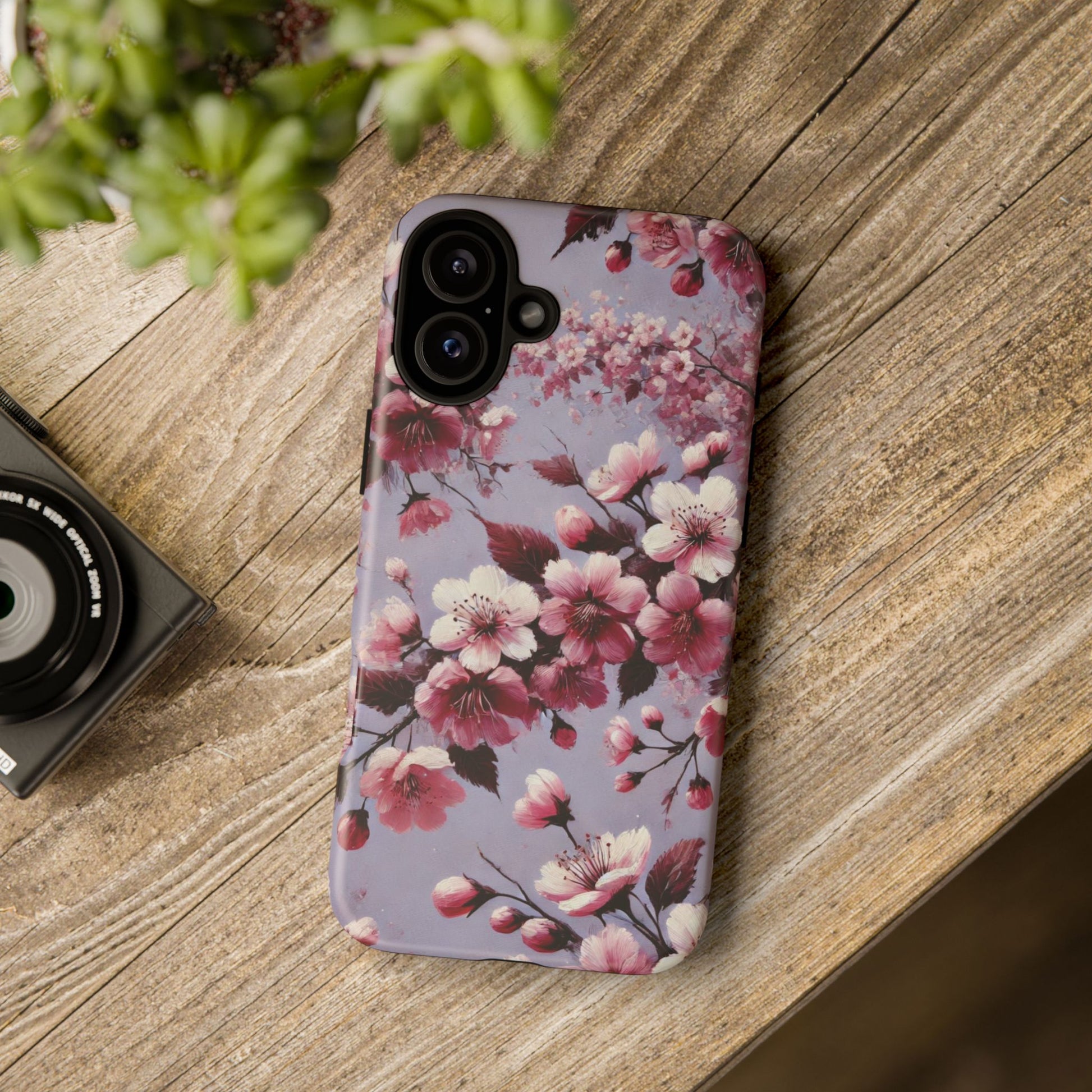 Lavender Floral Fall Phone Case for iPhone 16 pro15 14 13 12  21 23 Samsung, and Pixel | Stylish Protective Cover Gift for Her Perfect for Floral Lover - MRSBYVALLE