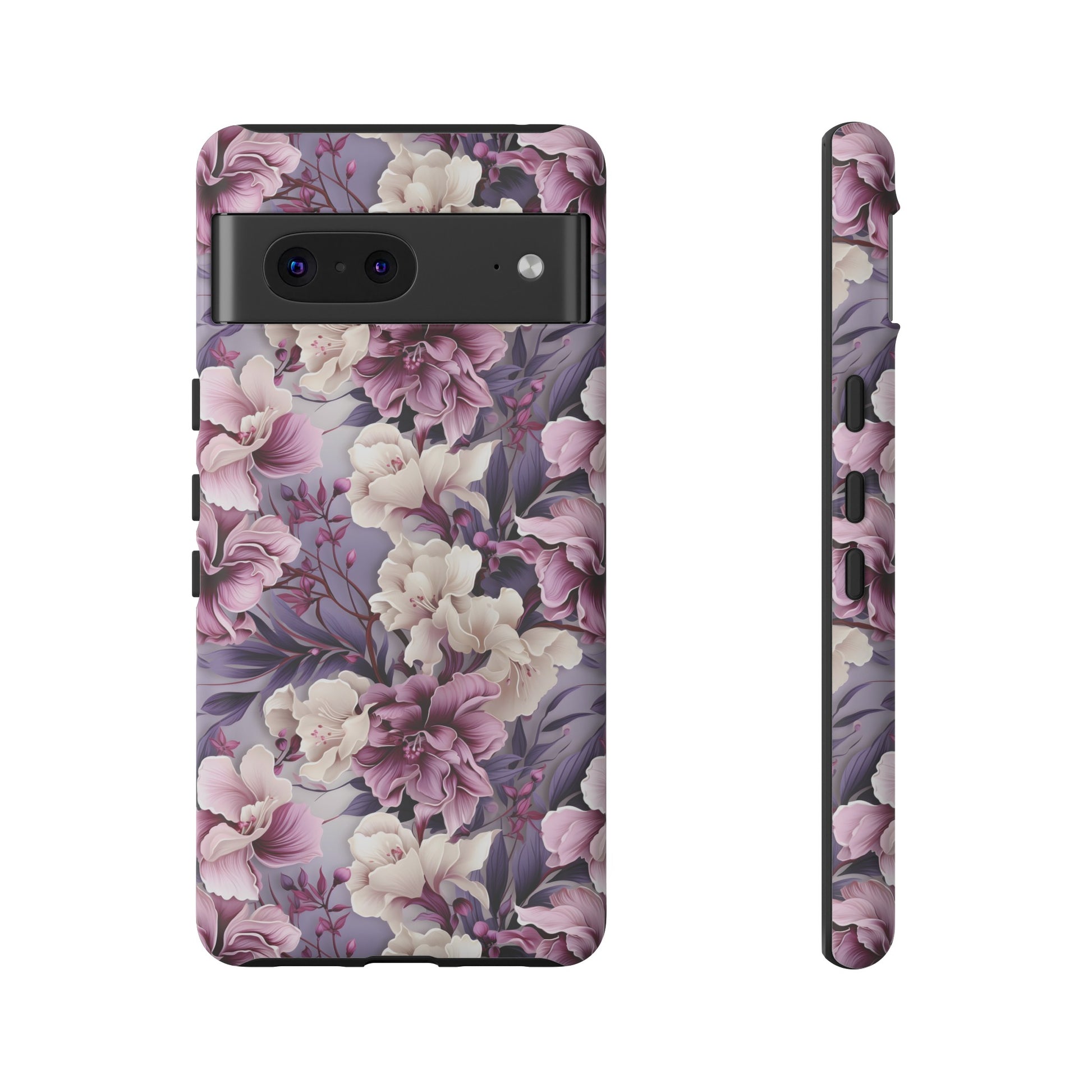 Lavender Flowers Protective Phone Case Gift for Her Phone 15, Samsung iPhone Samsung Gift for Her Case iPhone 15, Samsung