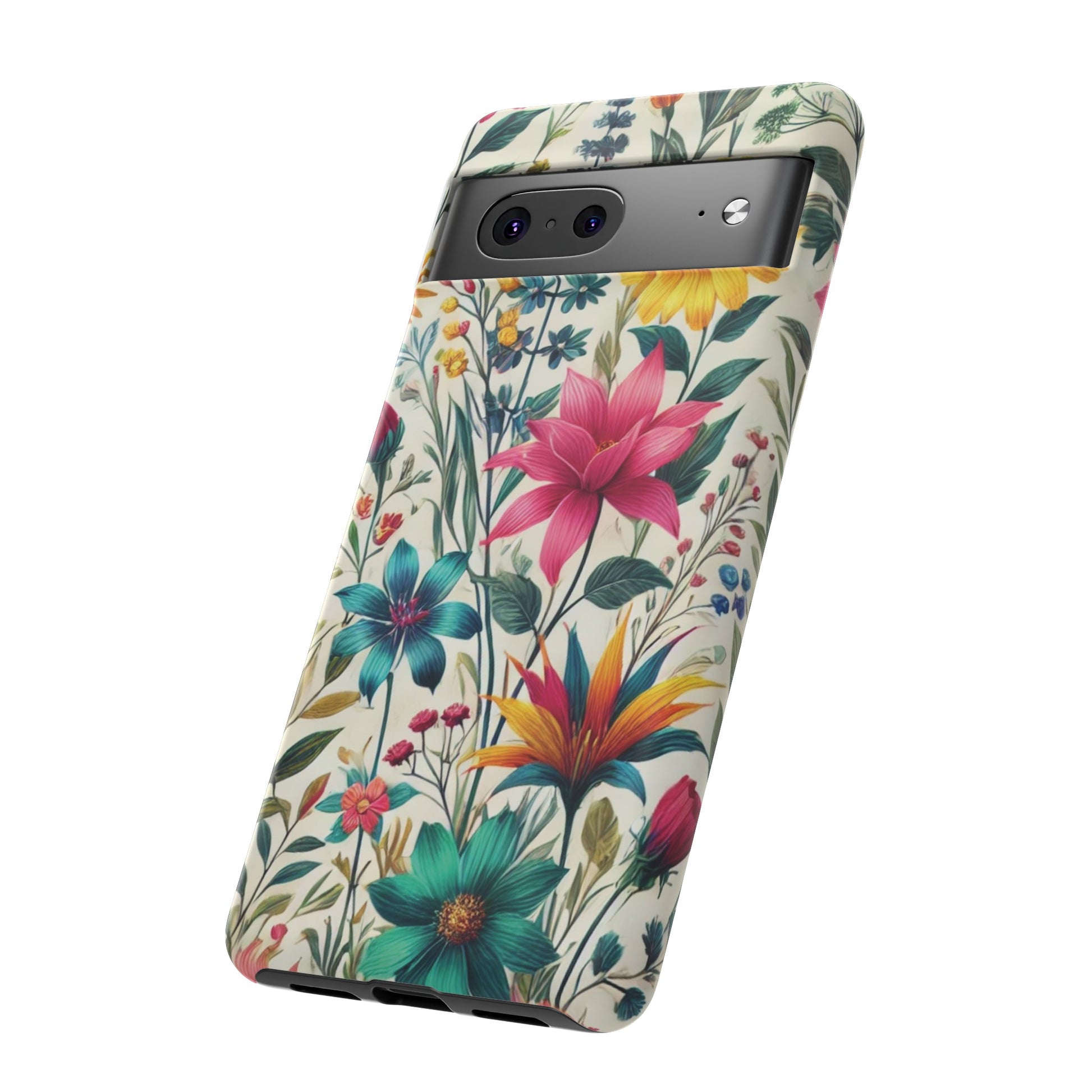 Wildflowers Boho Chic Design Phone Case - Stylish, Protective Cover for All Models Gift for Mom Accessory Gift for Her