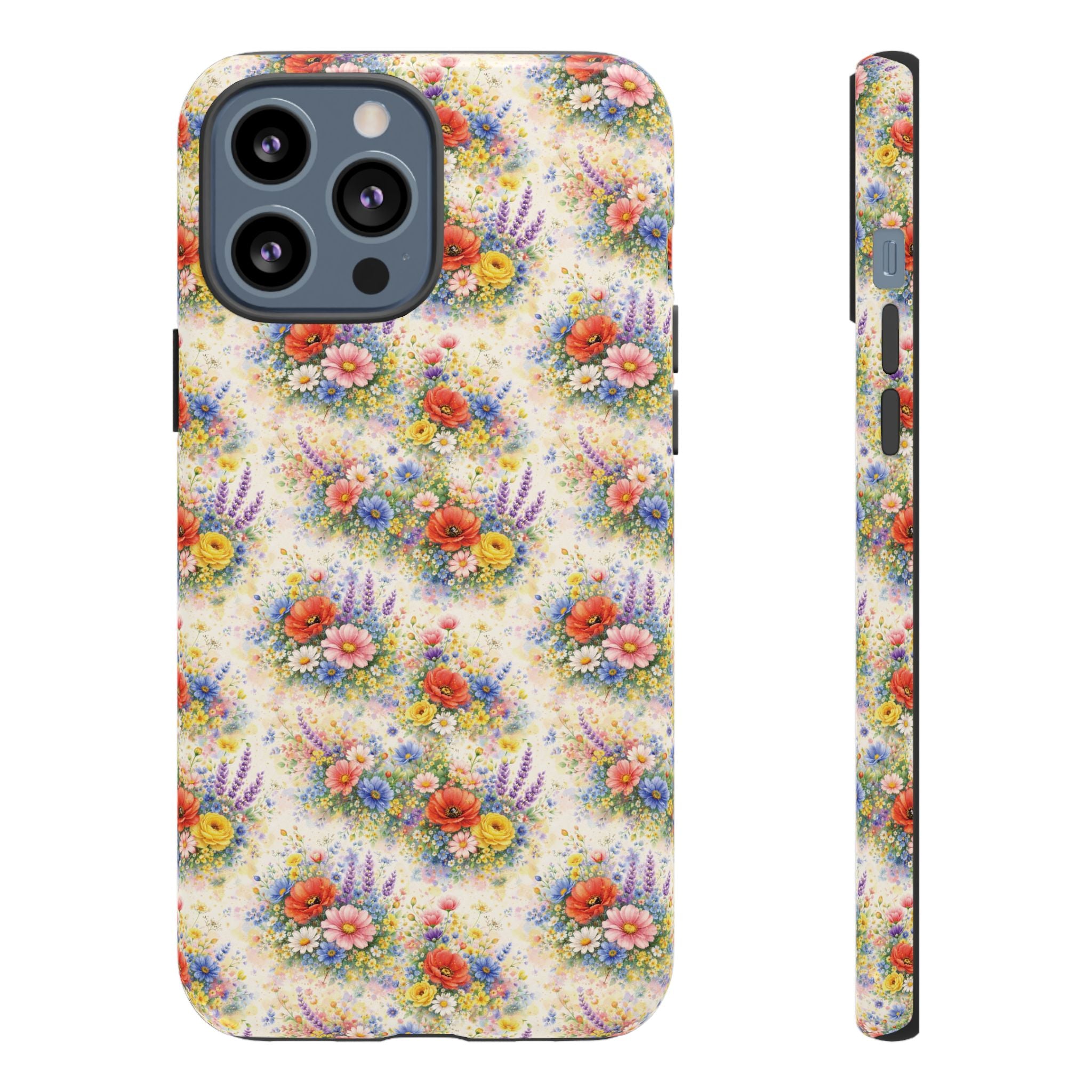 Watercolor Wildflowers Phone Case — Tough Cases
