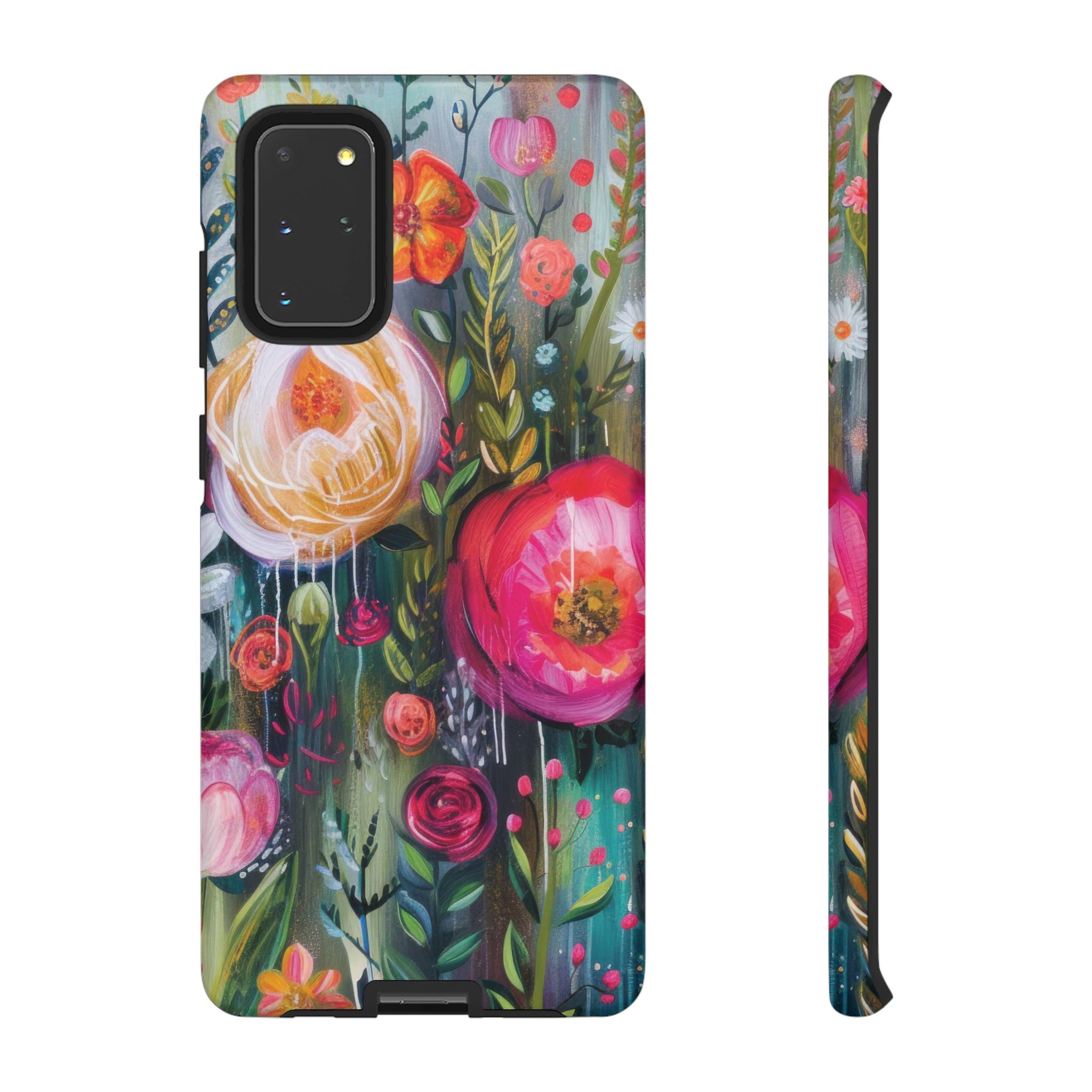 Watercolor Boho Floral Phone Case for iPhone 17 case Samsung, and Pixel | Stylish Protective Cover Gift for Her Perfect for Floral Lover