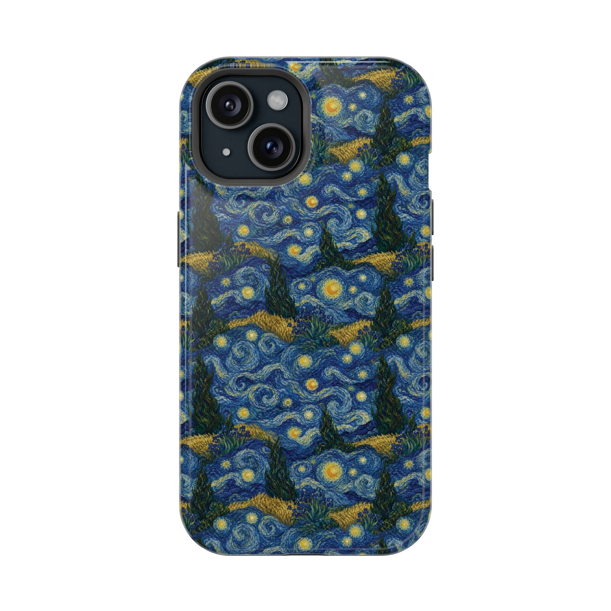 Coque de téléphone magnétique Van Gogh Illusion — Design élégant, résistant aux chocs, pour les amateurs d'art