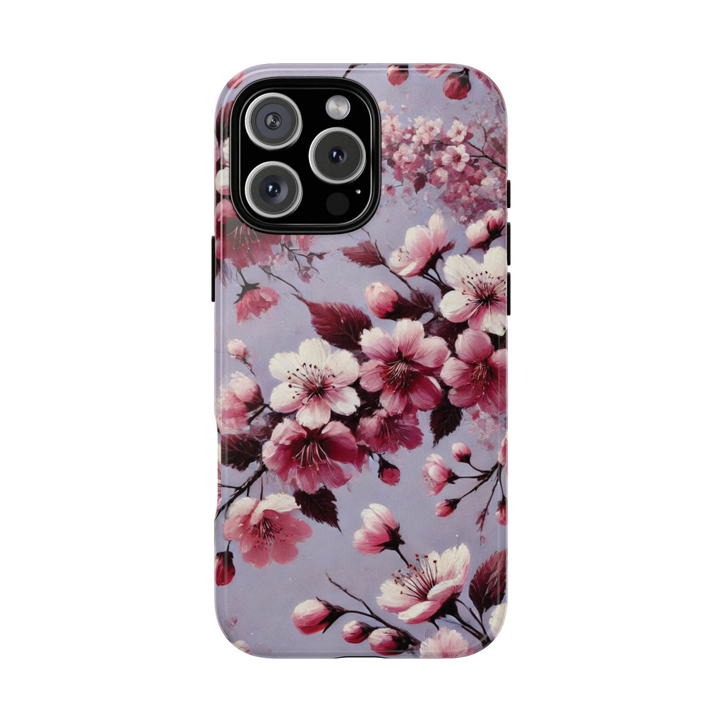 Lavender Floral Phone Case | Fall-Inspired Protective Cover for iPhone, Samsung & Pixel – Perfect Gift for Her
