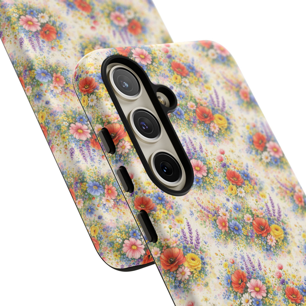 Watercolor Wildflowers Phone Case — Tough Cases