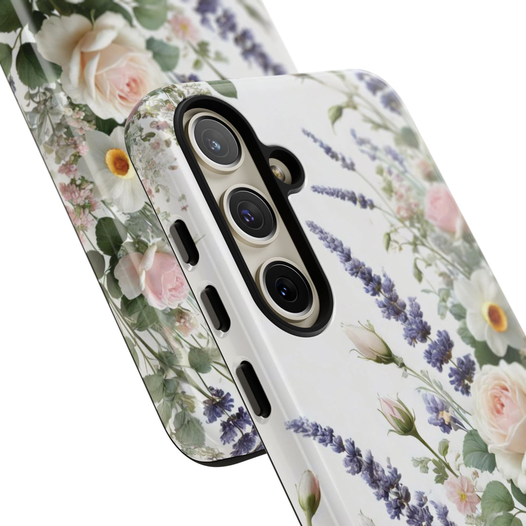 Boho Floral Fall Phone Case for iPhone 17,16  21 23 Samsung, and Pixel | Stylish Protective Cover Gift for Her Perfect for Floral Lover