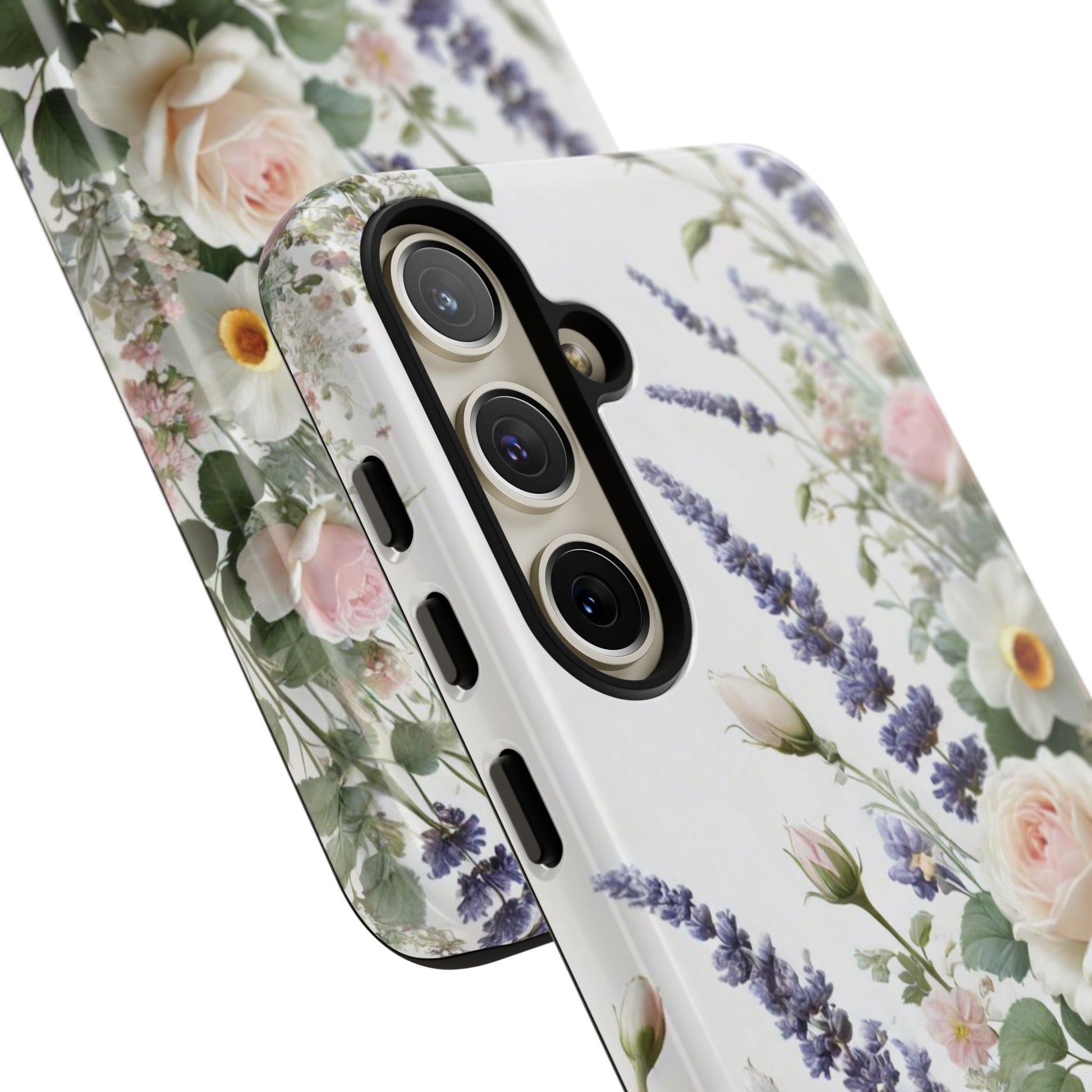 Boho Floral Fall Phone Case for iPhone 17,16  21 23 Samsung, and Pixel | Stylish Protective Cover Gift for Her Perfect for Floral Lover