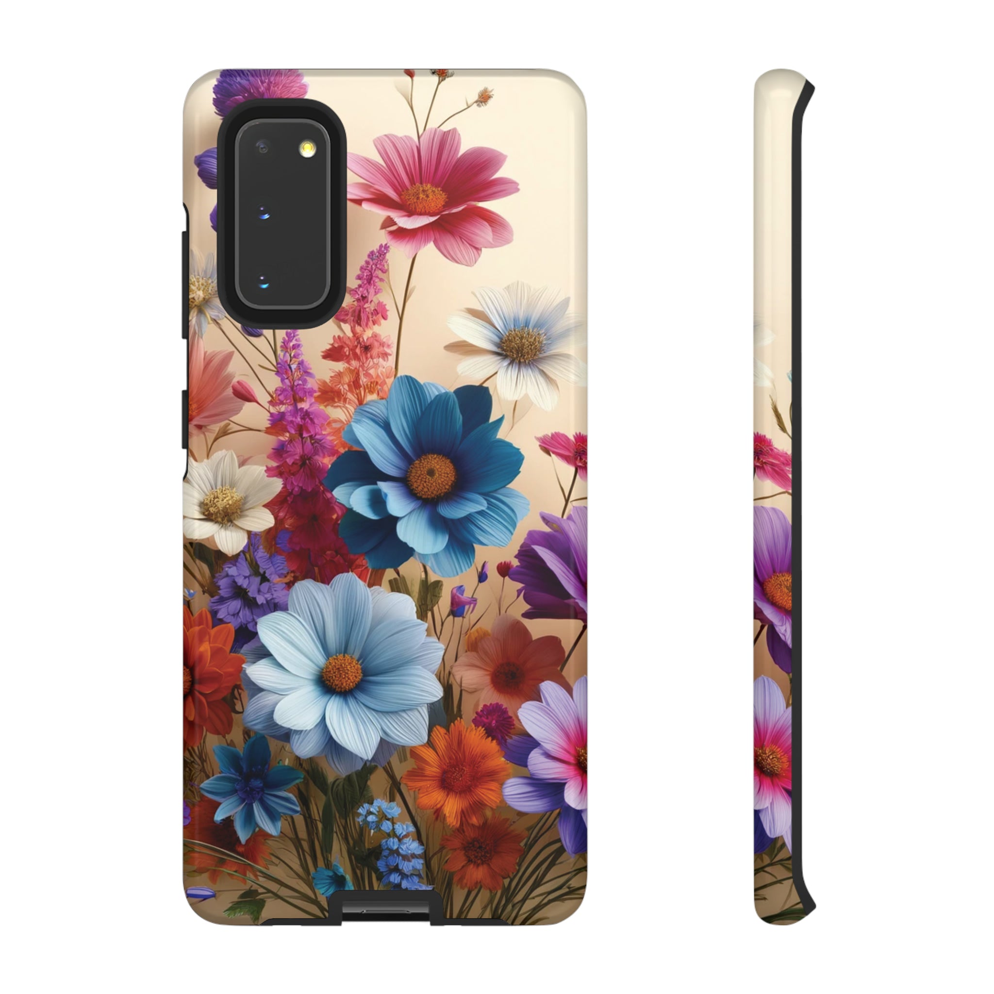 Best Phone Case Floral 3D Illusion Luxury Tough Case Floral Elegant Durable Stylish for Modern Devices iPhone 15, Samsung iPhone Samsung Accessory Gift for Her.