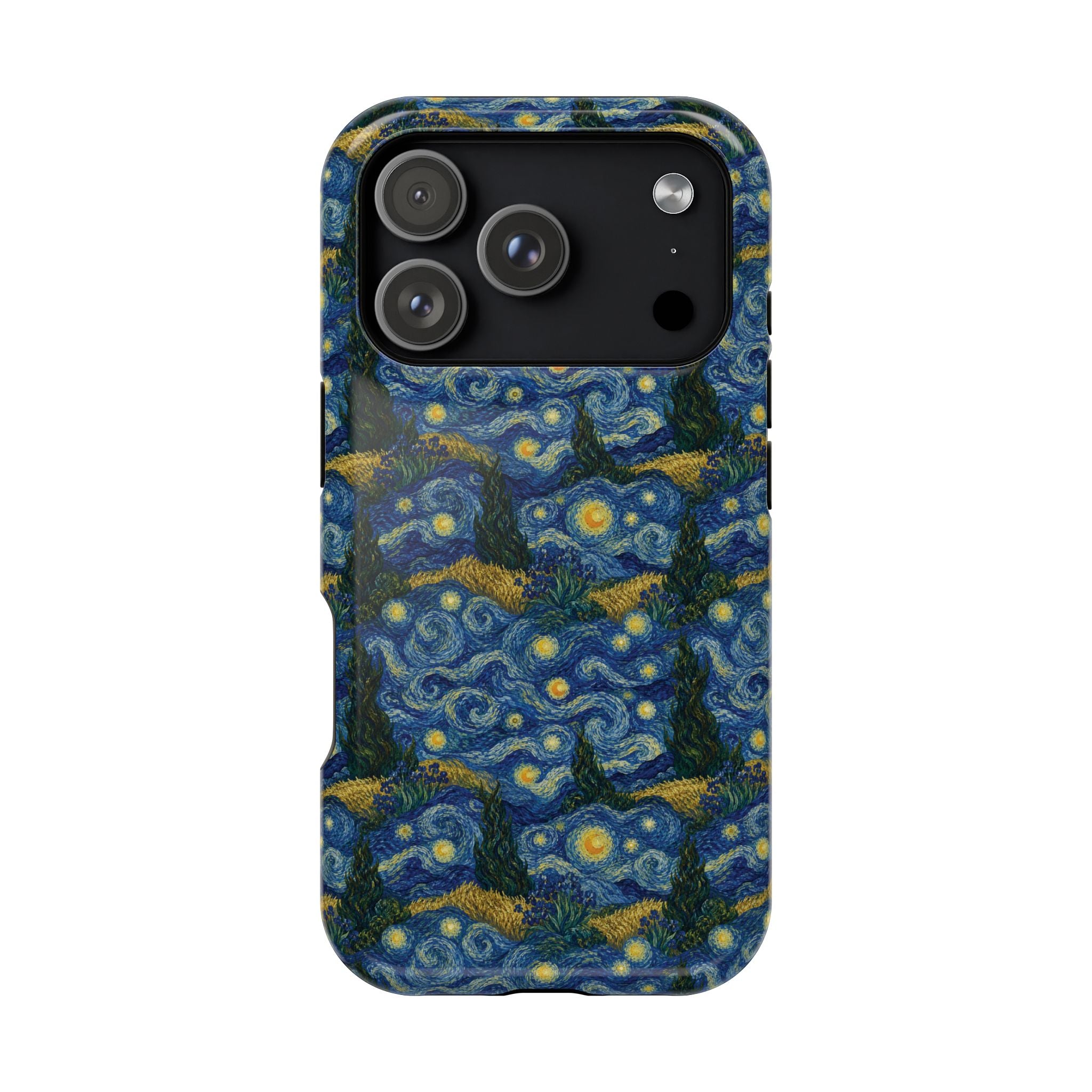 Coque de téléphone magnétique Van Gogh Illusion — Design élégant, résistant aux chocs, pour les amateurs d'art