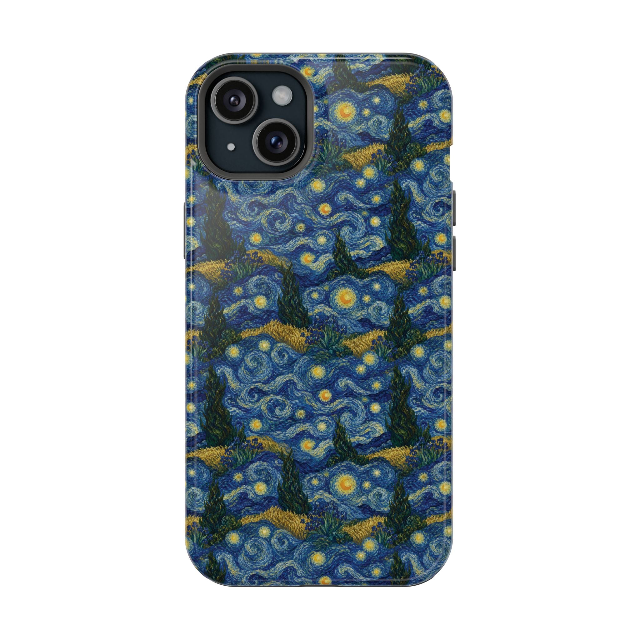 Coque de téléphone magnétique Van Gogh Illusion — Design élégant, résistant aux chocs, pour les amateurs d'art