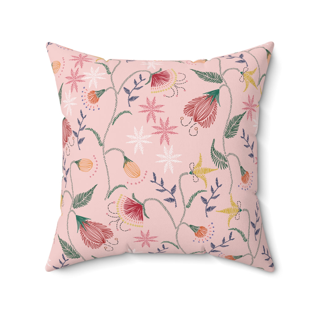 Bohemian Wildflower Garden Decorative Pillow Add a Touch of Floral Elegance to Your Space Bedroom Pillow Gift for Mom, Comfort for Bedroom or Housewarming Gift New House, Bridal Shower Gift - MRSBYVALLE