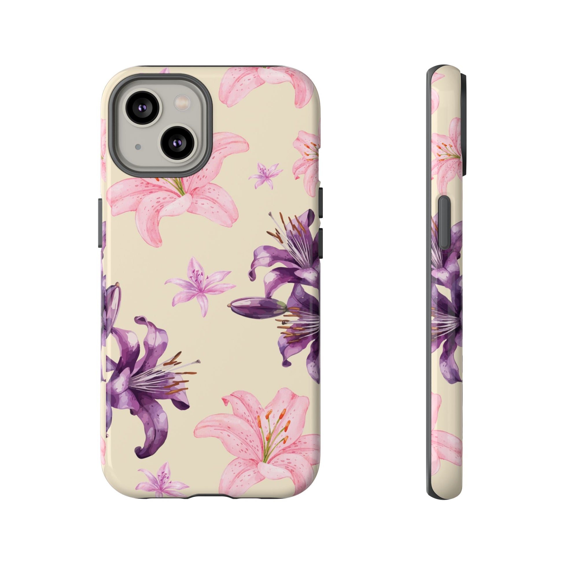 Blooming Tiger Lily Phone Case - Compatible with iPhone, Samsung, and Pixel | Stylish Protective Cover Gift for Her Perfect for Floral Lover