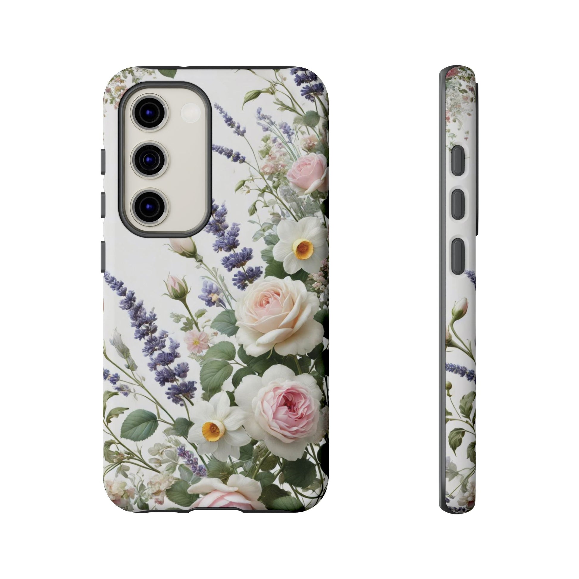 Boho Floral Fall Phone Case for iPhone 17,16  21 23 Samsung, and Pixel | Stylish Protective Cover Gift for Her Perfect for Floral Lover
