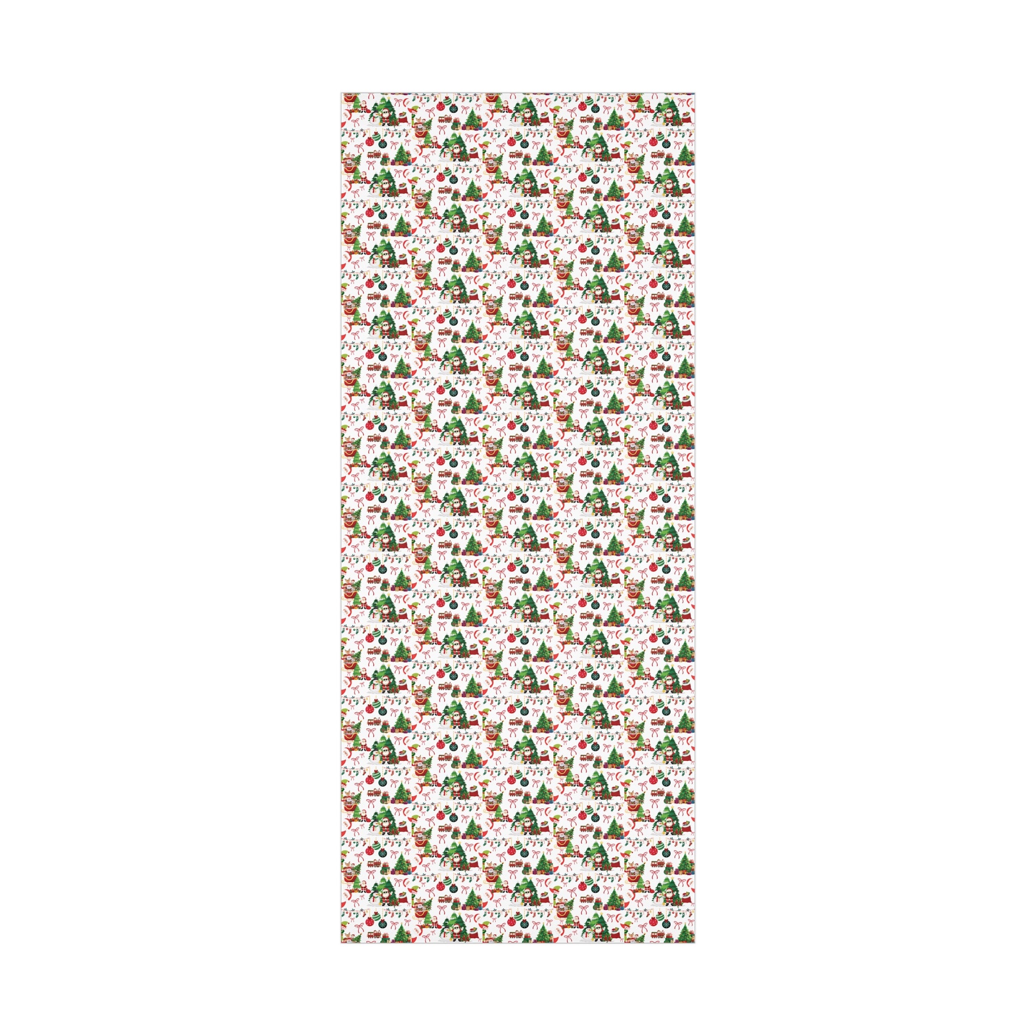 Fun Santa Christmas Theme Wrapping Paper Premium Festive Gift Wrap Roll, Classic Holiday Design, Great for Presents, Durable, Vibrant, and Perfect for Seasonal Gifting