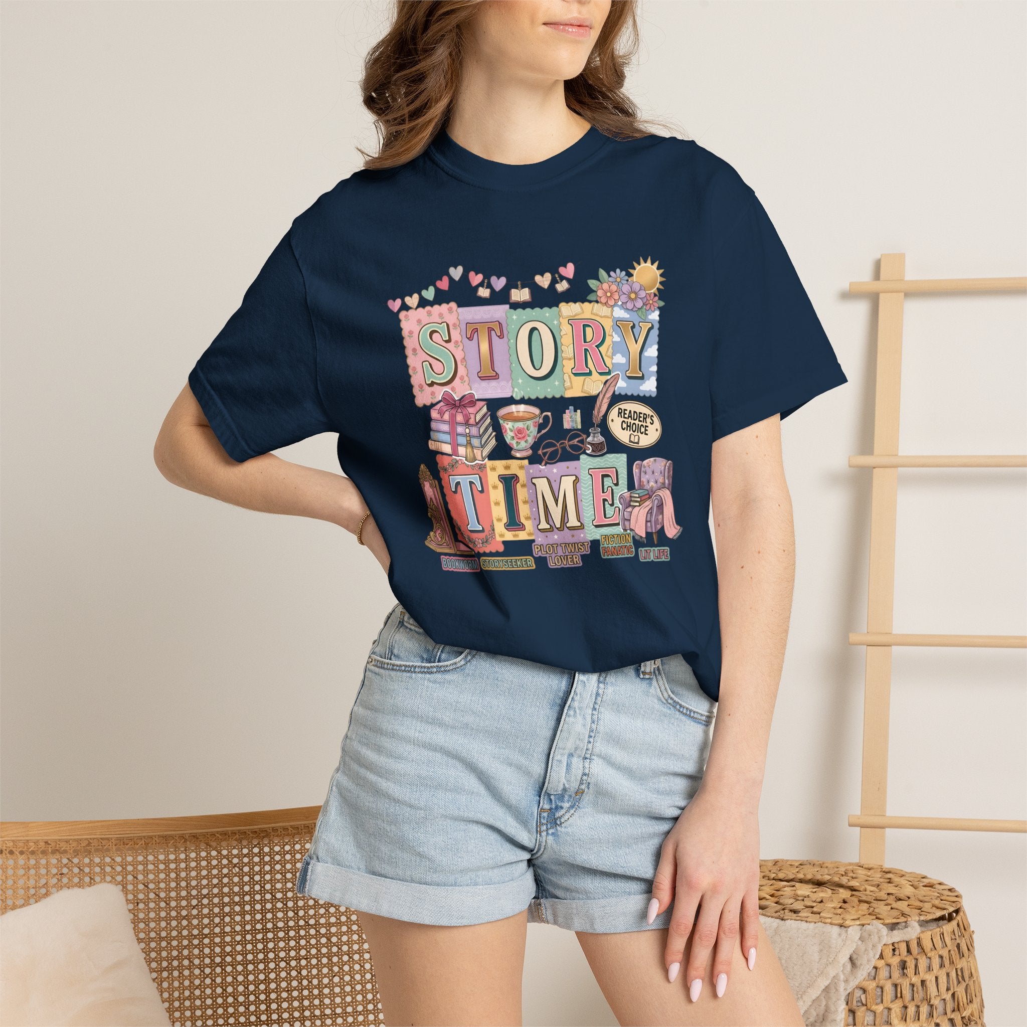 Story Time Book Lover T-Shirt Bedtime Perfect T-shirt Reader