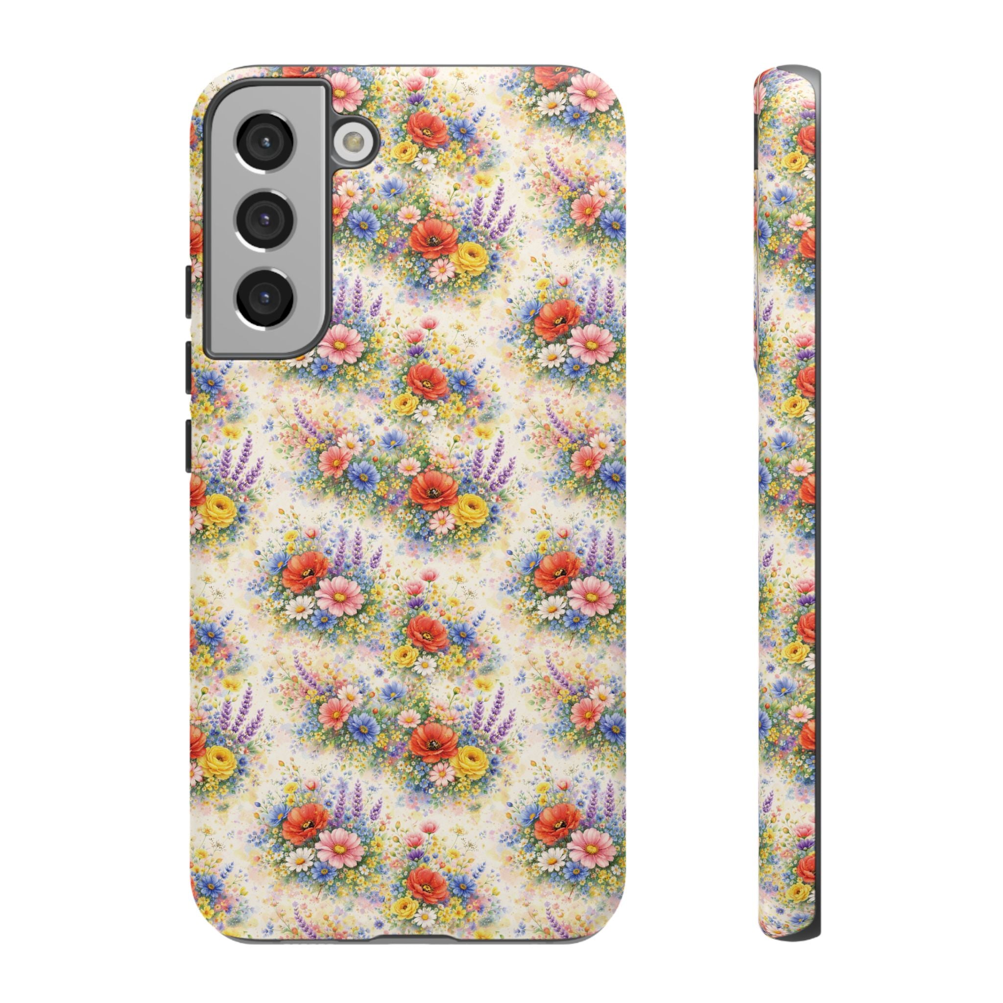 Watercolor Wildflowers Phone Case — Tough Cases