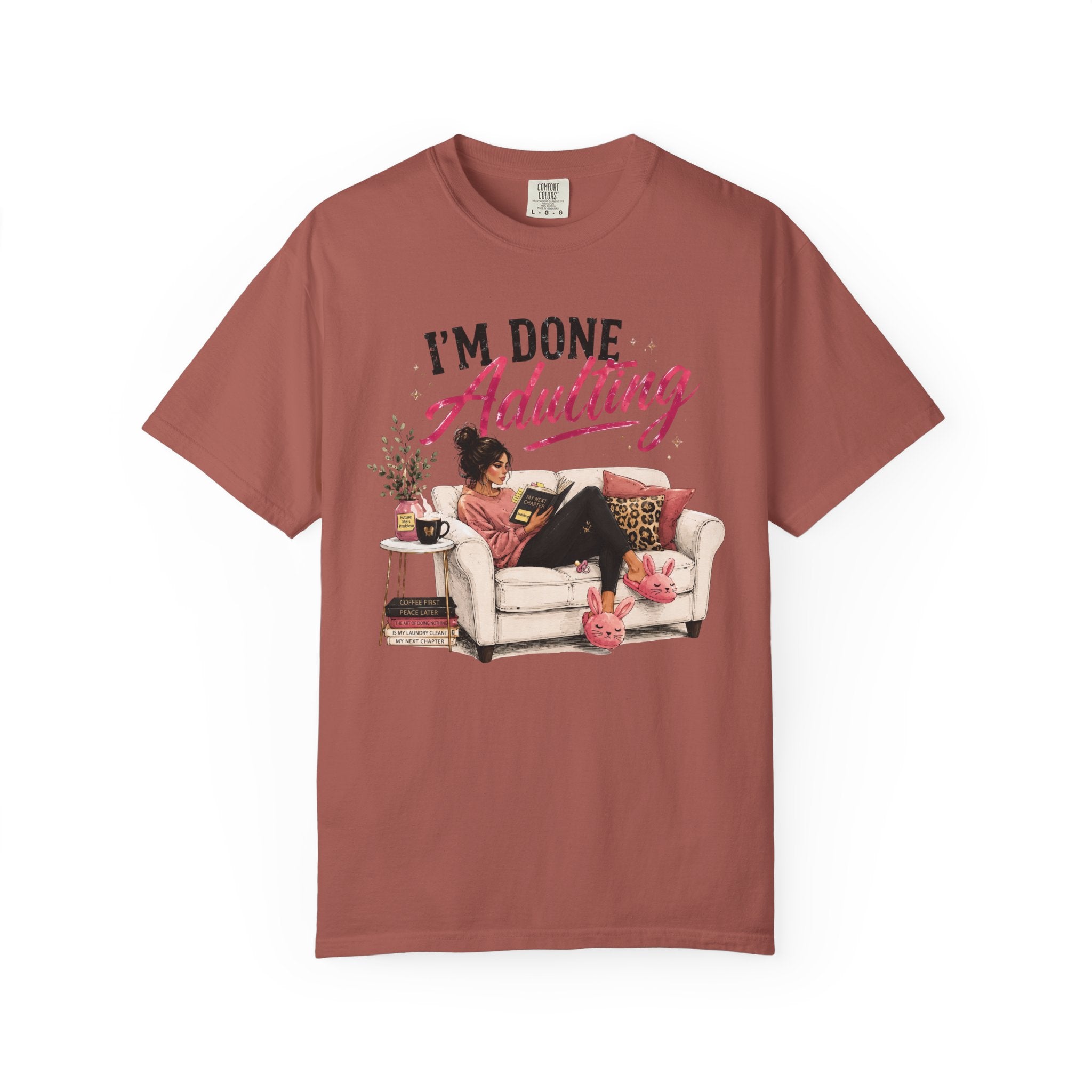 T-Shirt J'EN AI MARRE D'ÊTRE ADULTE — T-Shirt humoristique sarcastique