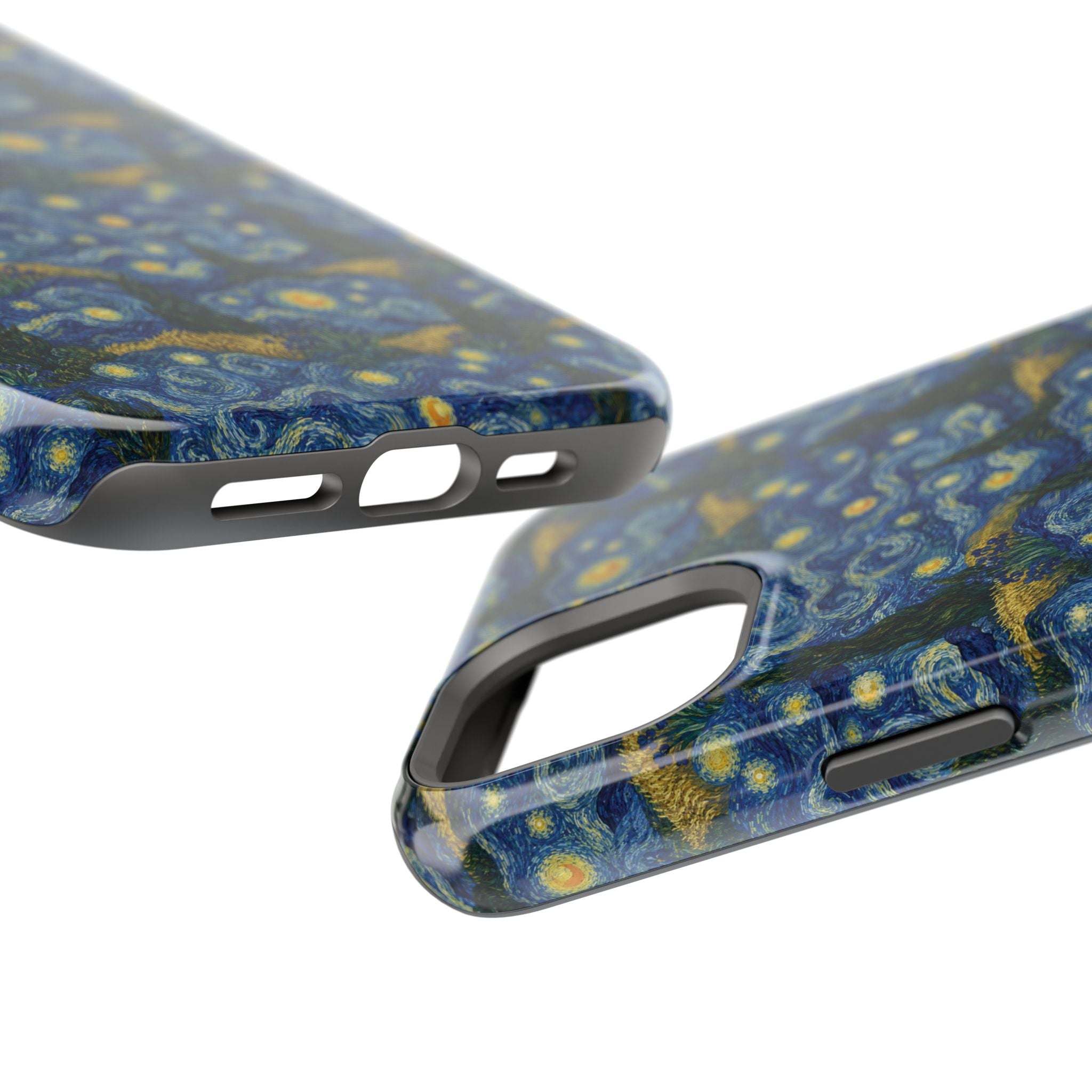 Van Gogh Illusion Magnetic Phone Case — Elegant Impact‑Resistant Art Lover Design