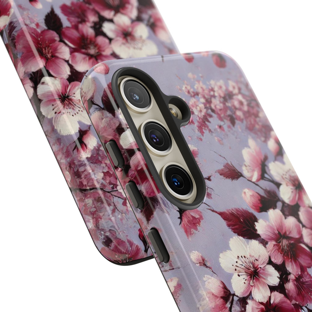 Lavender Floral Phone Case | Fall-Inspired Protective Cover for iPhone, Samsung & Pixel – Perfect Gift for Her