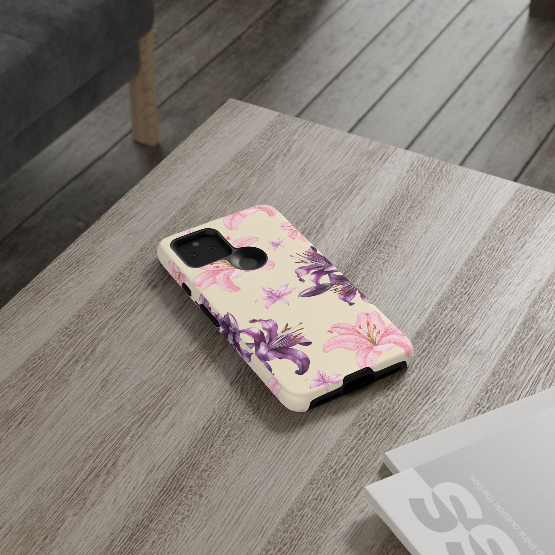 Blooming Tiger Lily Phone Case - Compatible with iPhone, Samsung, and Pixel | Stylish Protective Cover Gift for Her Perfect for Floral Lover