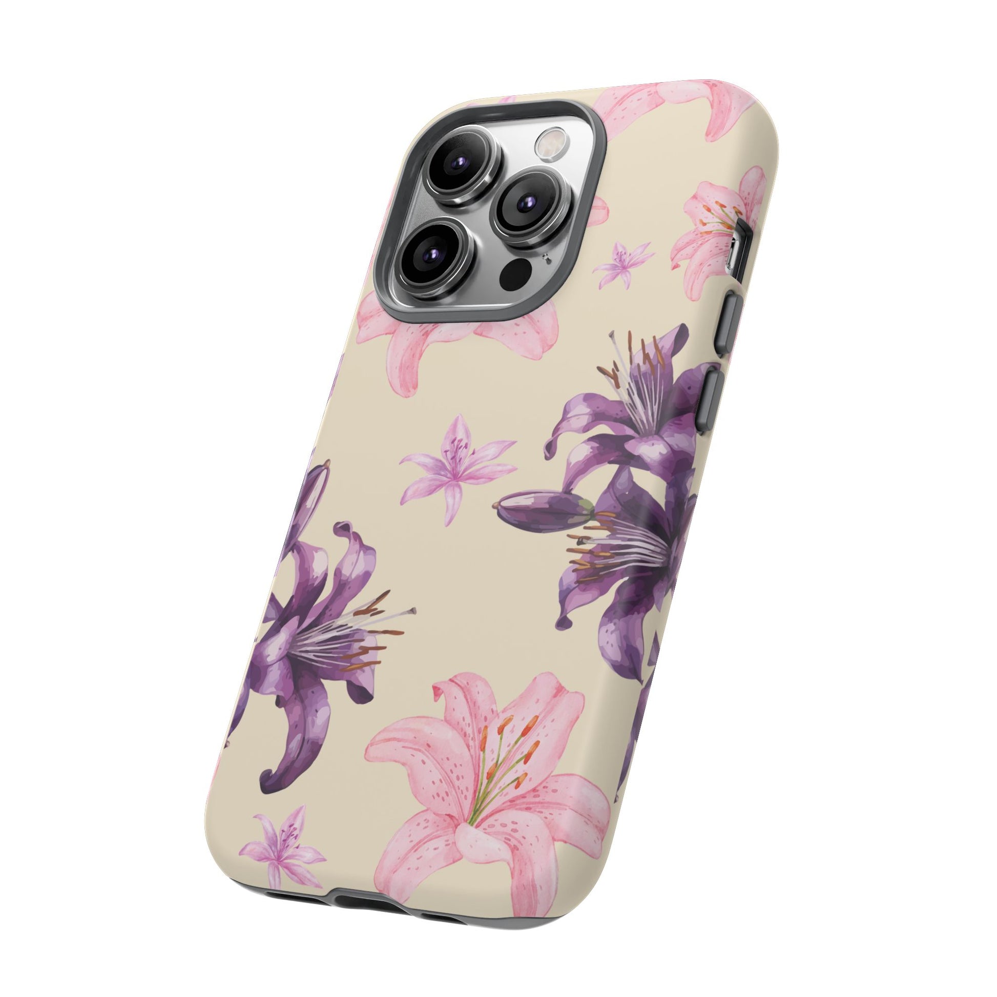 Blooming Tiger Lily Phone Case - Compatible with iPhone, Samsung, and Pixel | Stylish Protective Cover Gift for Her Perfect for Floral Lover