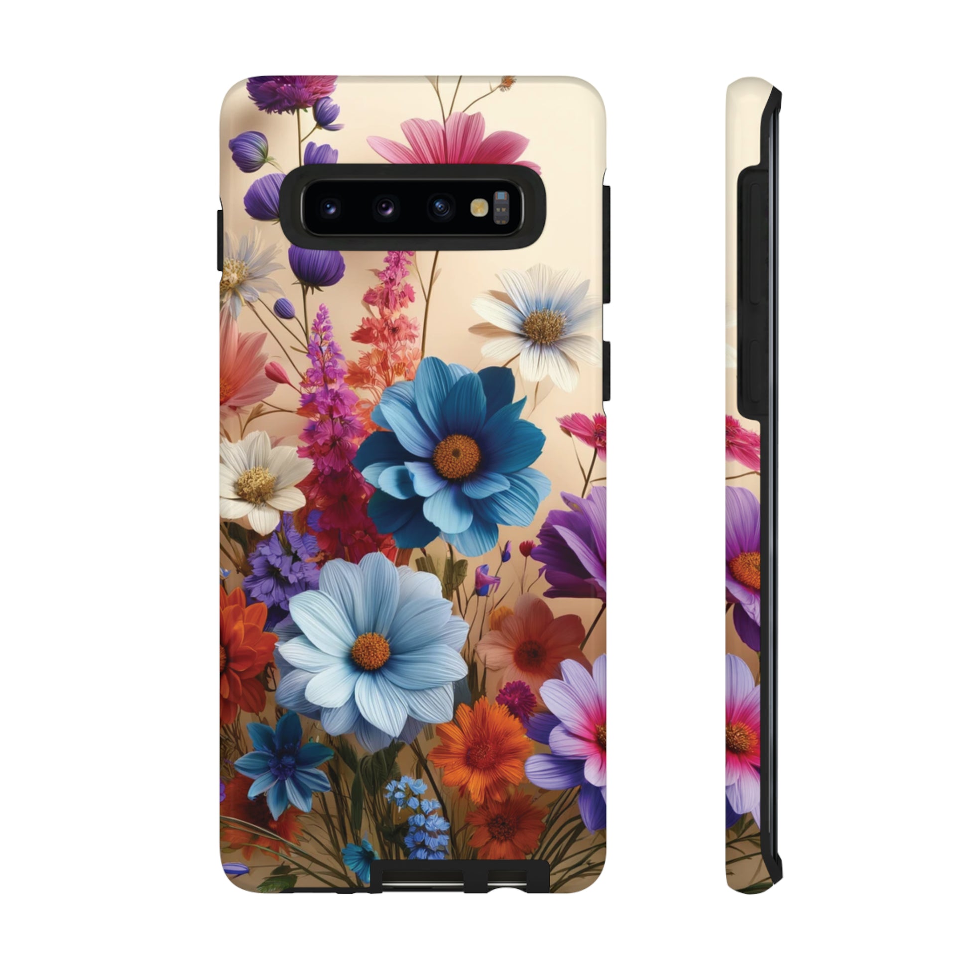Best Phone Case Floral 3D Illusion Luxury Tough Case Floral Elegant Durable Stylish for Modern Devices iPhone 15, Samsung iPhone Samsung Accessory Gift for Her.