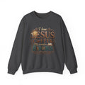 Love Jesus, Coffee & Books Sweatshirt | Christian Unisex Crewneck, Cozy Faith Gift