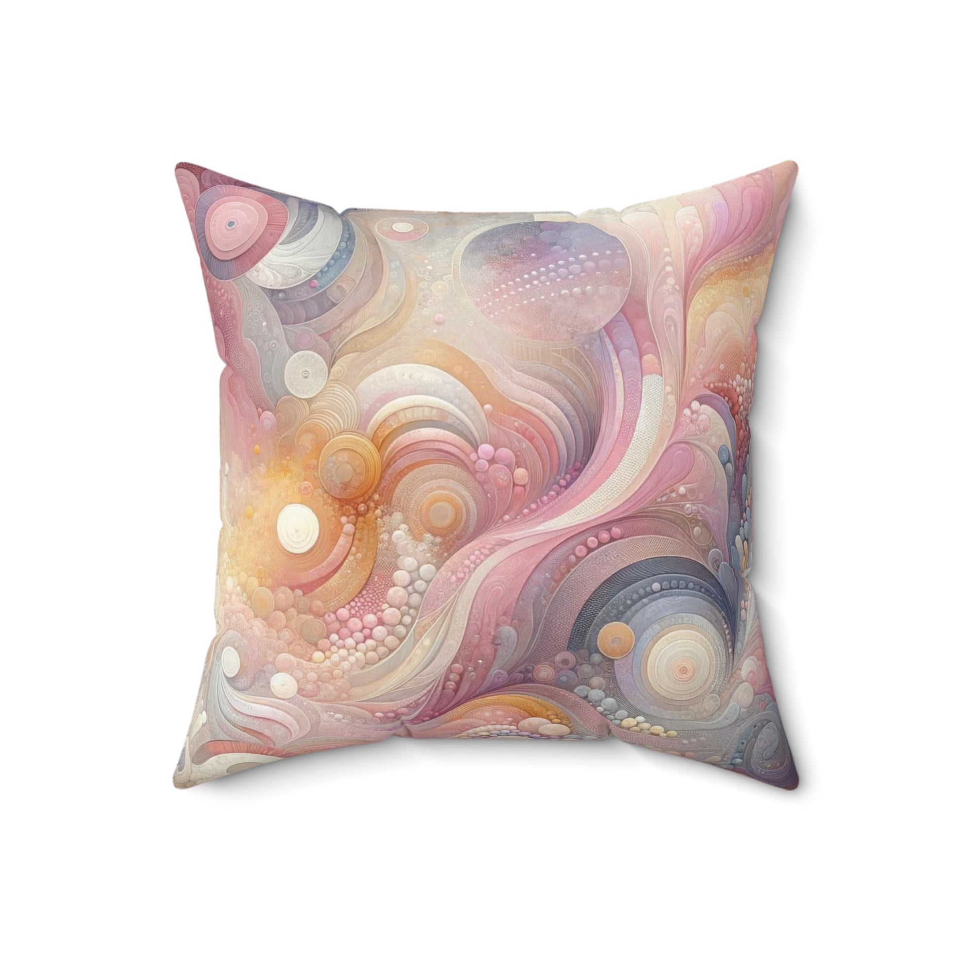 Pink Abstract Nautical Decorative Pillow Home Accents Mother's Day Gift Luxurious Home Living Room Comfort for Bedroom or Housewarming Gift New House, Bridal Shower Gift.