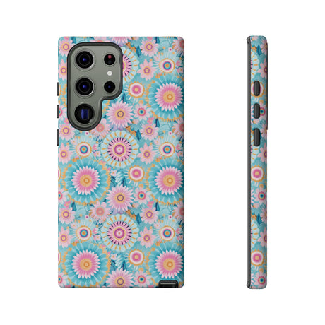 Boho Modern Watercolor Abstract Phone Case Compatible with iPhone, Samsung & More - Stylish, Durable Protection with Vibrant Artistic Design Perfect Gift for Her