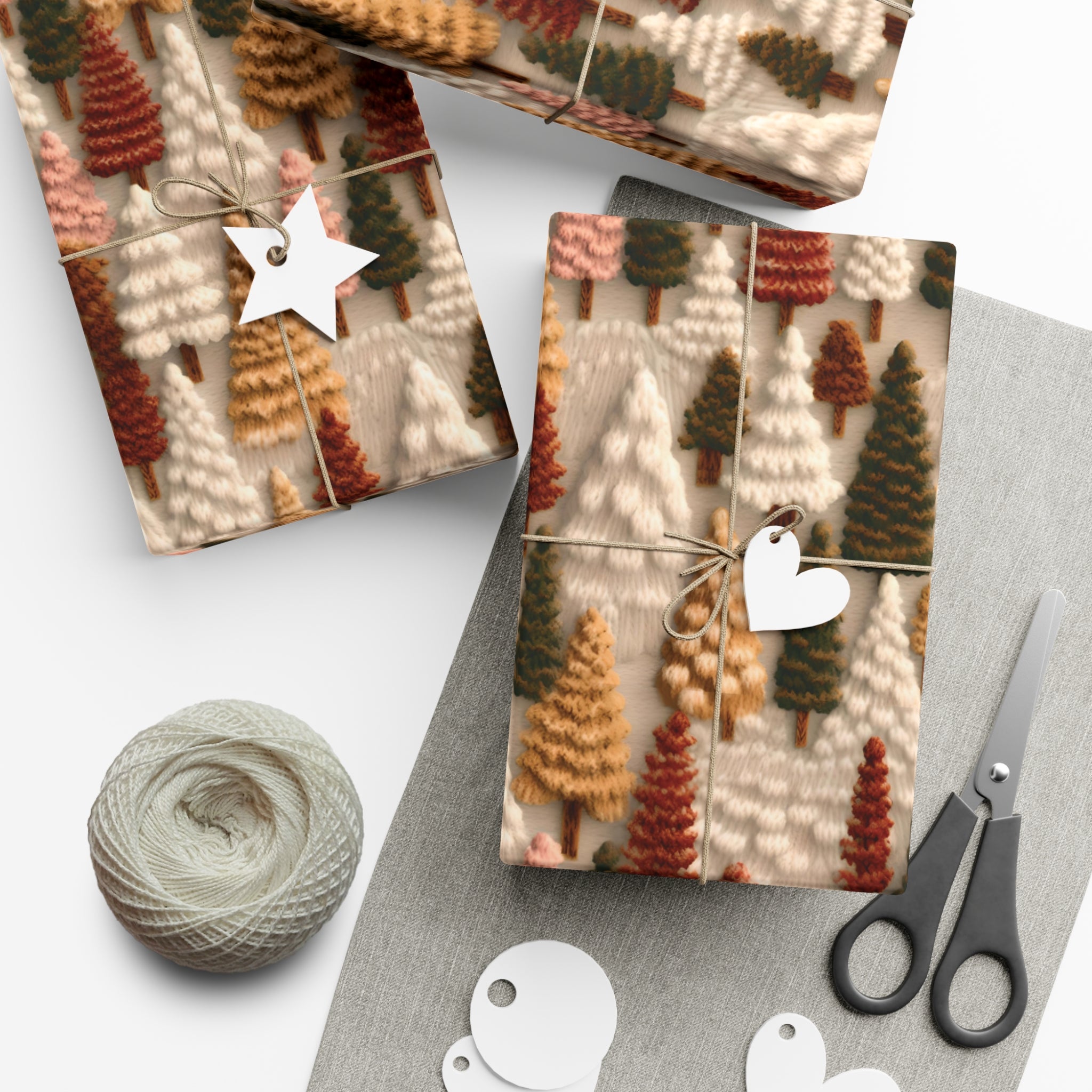 Magical 3D Illusion Christmas Wrapping Paper Elevate Your Gifts with Stunning Visual Effects | Perfect for Holiday Presents | MrsbyValle's Exclusive  Gift for Her - MRSBYVALLE