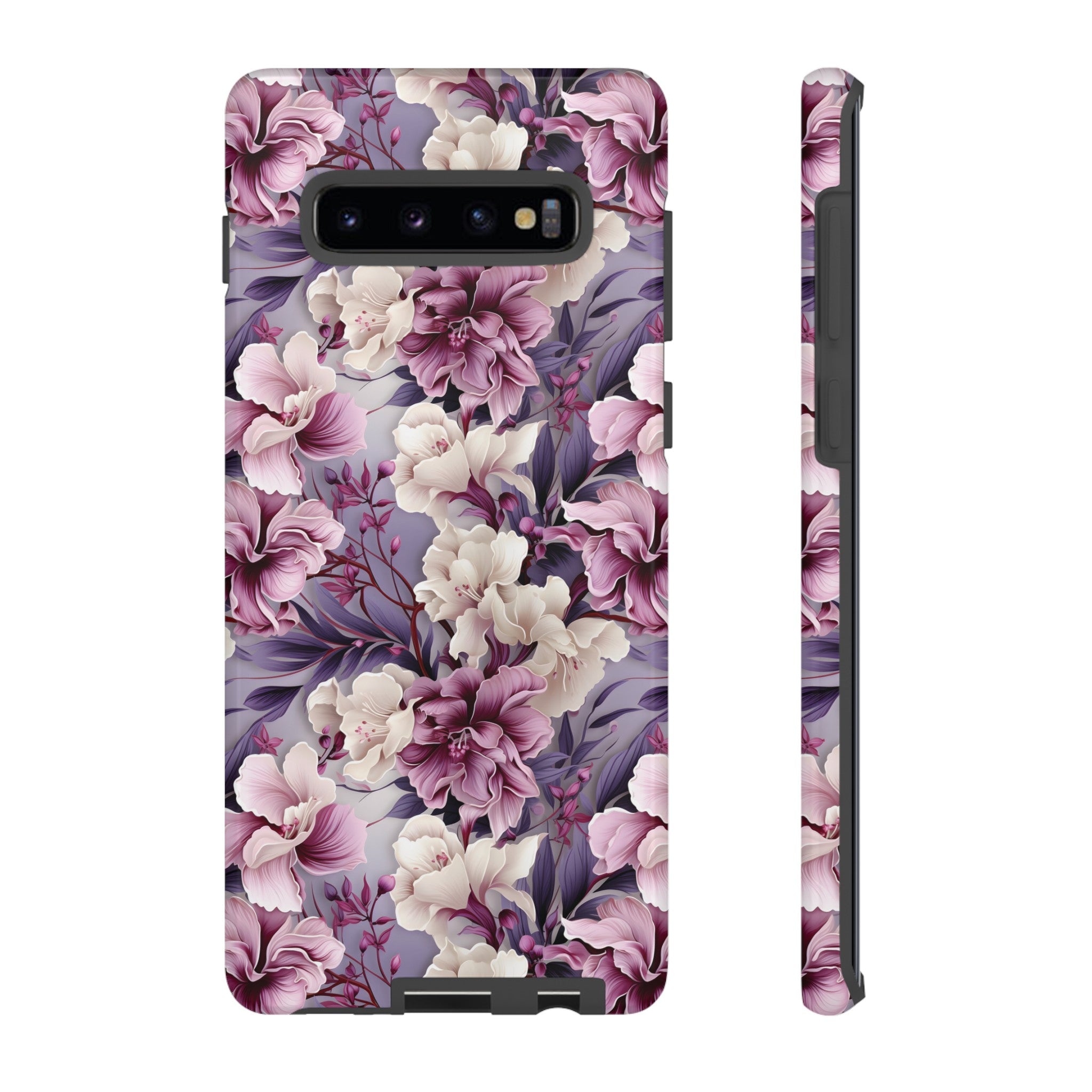 Lavender Flowers Protective Phone Case Gift for Her Phone 15, Samsung iPhone Samsung Gift for Her Case iPhone 15, Samsung