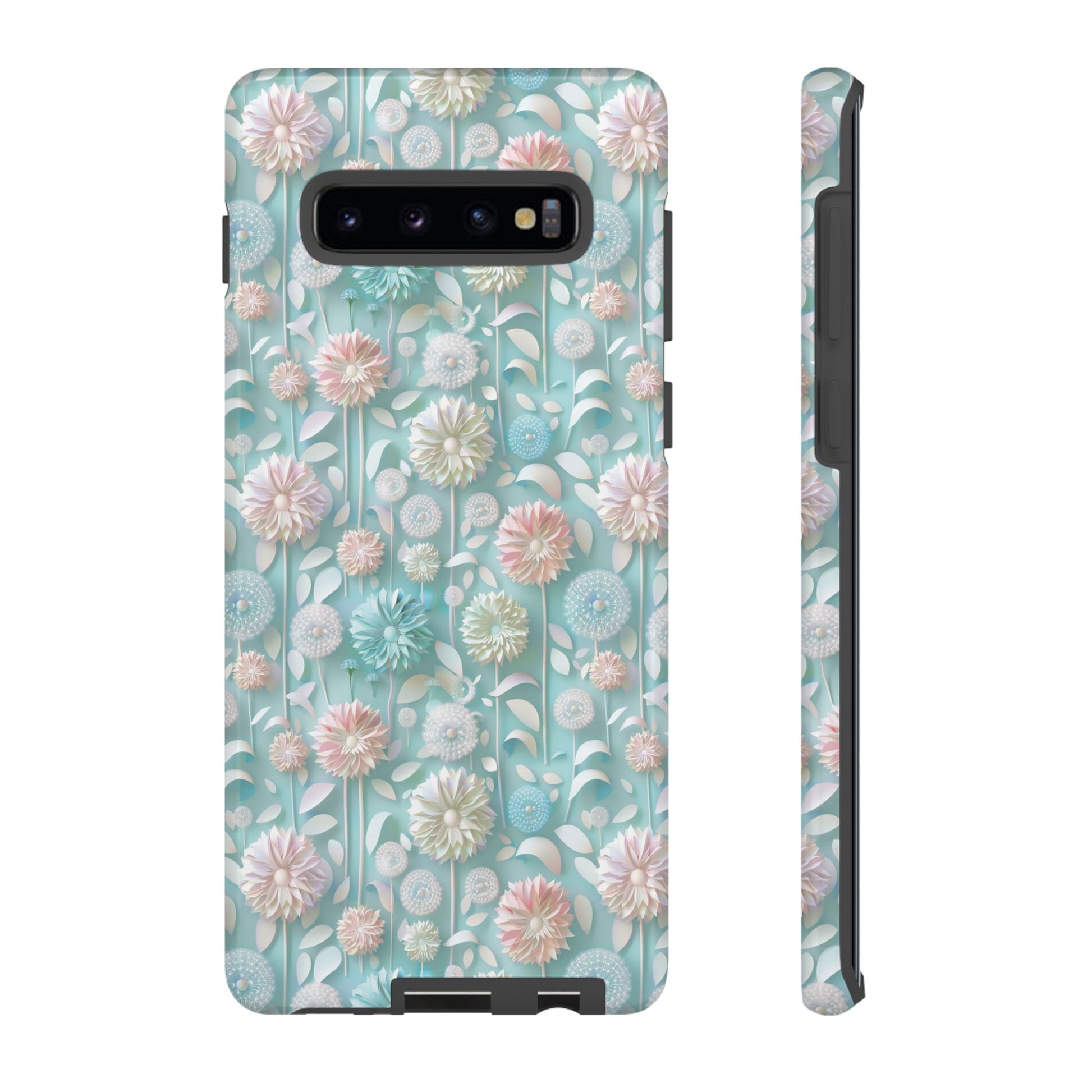 Pastel Floral Phone Case for iPhone & Samsung | Elegant and Slim Design with Shockproof Protection | Durable, Scratch-Resistant, and Lightweight | Stylish Accessory