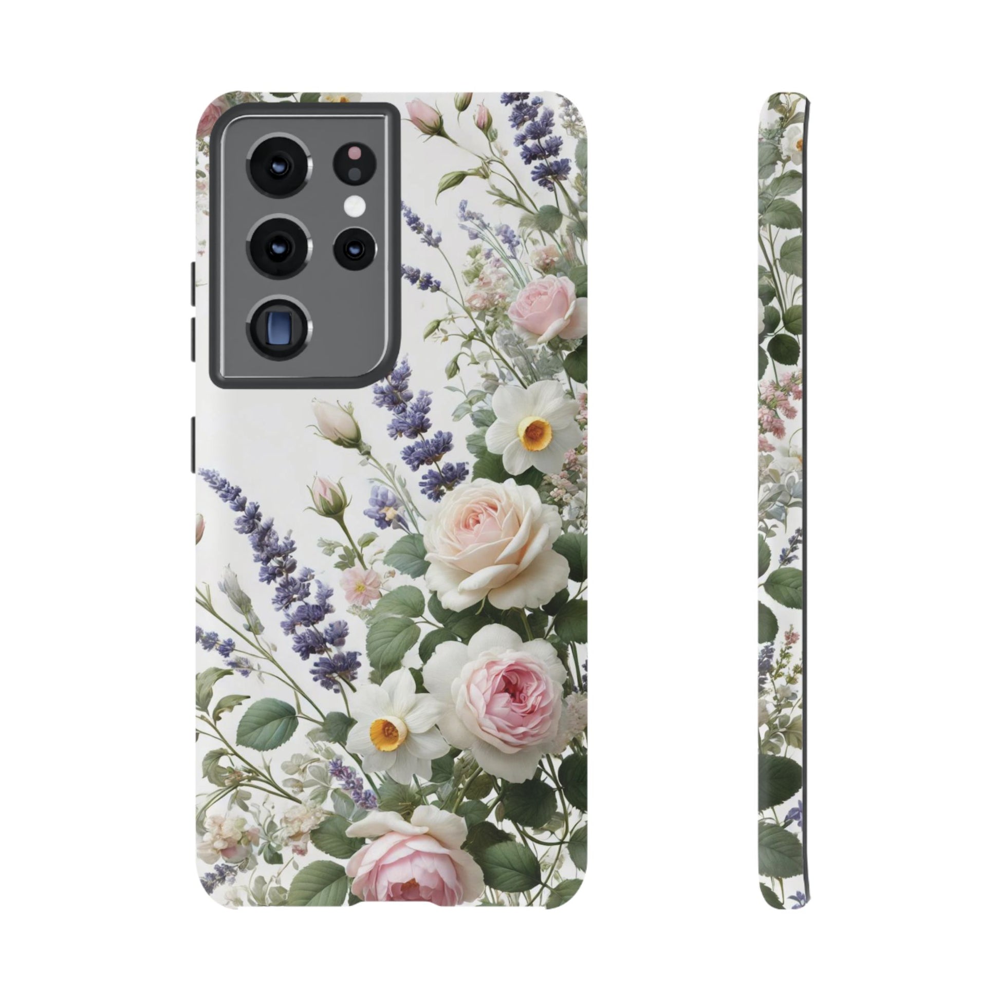 Boho Floral Fall Phone Case for iPhone 17,16  21 23 Samsung, and Pixel | Stylish Protective Cover Gift for Her Perfect for Floral Lover