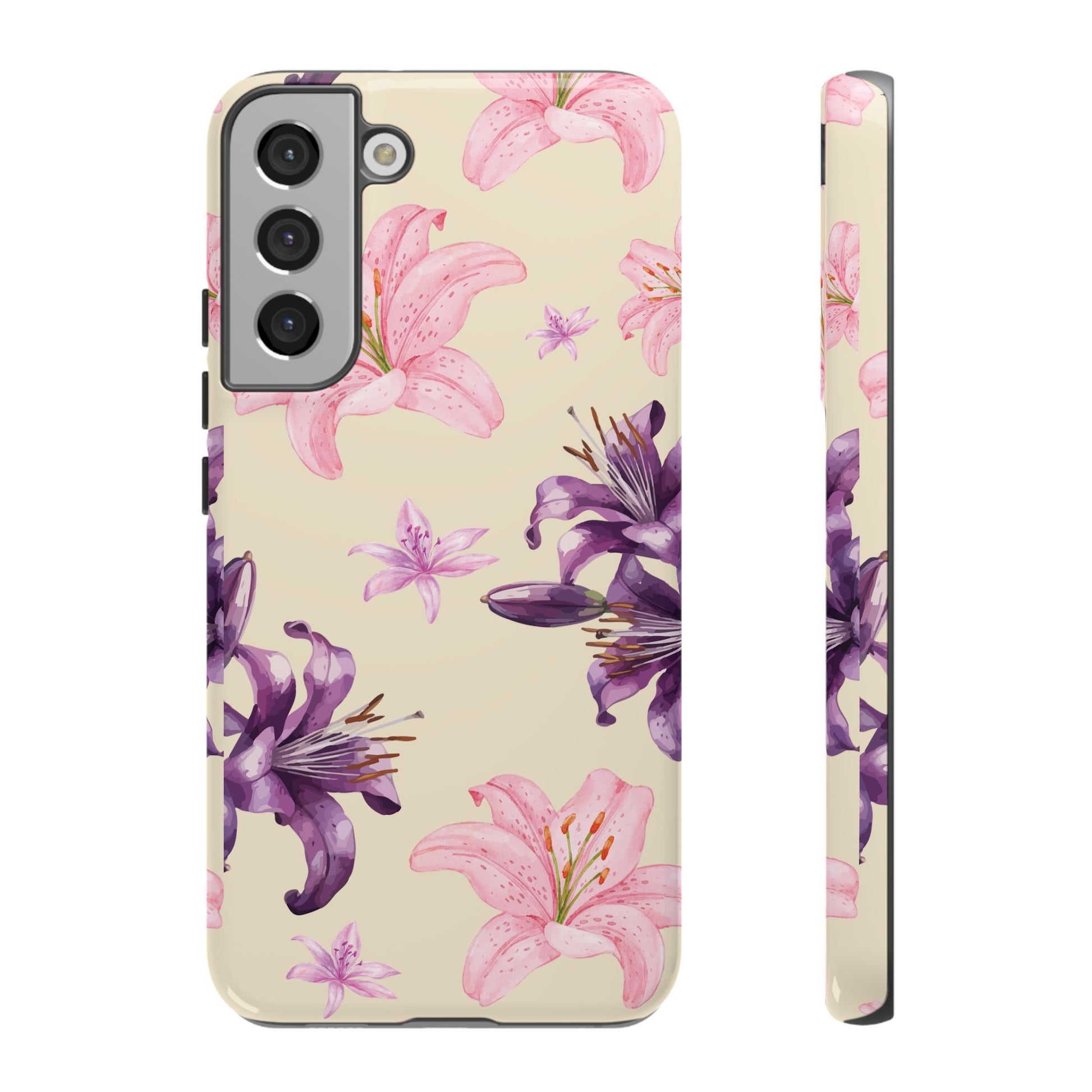 Blooming Tiger Lily Phone Case - Compatible with iPhone, Samsung, and Pixel | Stylish Protective Cover Gift for Her Perfect for Floral Lover
