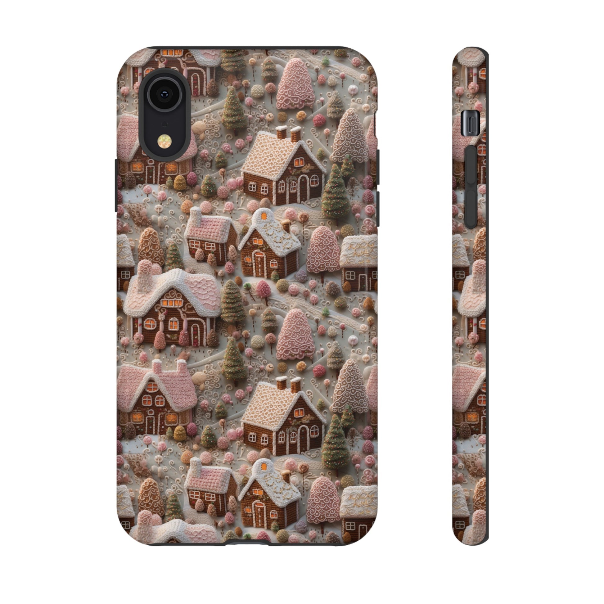 Gingerbread House 3D Phone Case Durable for iPhone Samsung Gift iPhone 15, 14, 13 Samsung Pixel Gift for Mom Accessory Gift for Her