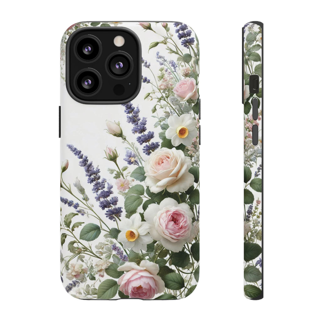 Boho Floral Fall Phone Case for iPhone 16 pro15 14 13 12  21 23 Samsung, and Pixel | Stylish Protective Cover Gift for Her Perfect for Floral Lover