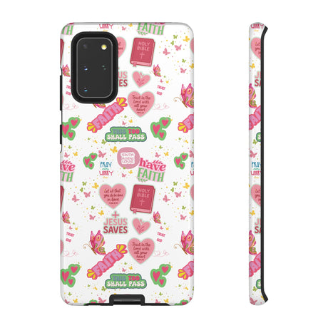 Carry Your Faith Everywhere | Christian Tough Phone Case with Bible Verse or Affirmation | Protective, Inspirational Gift for Christians