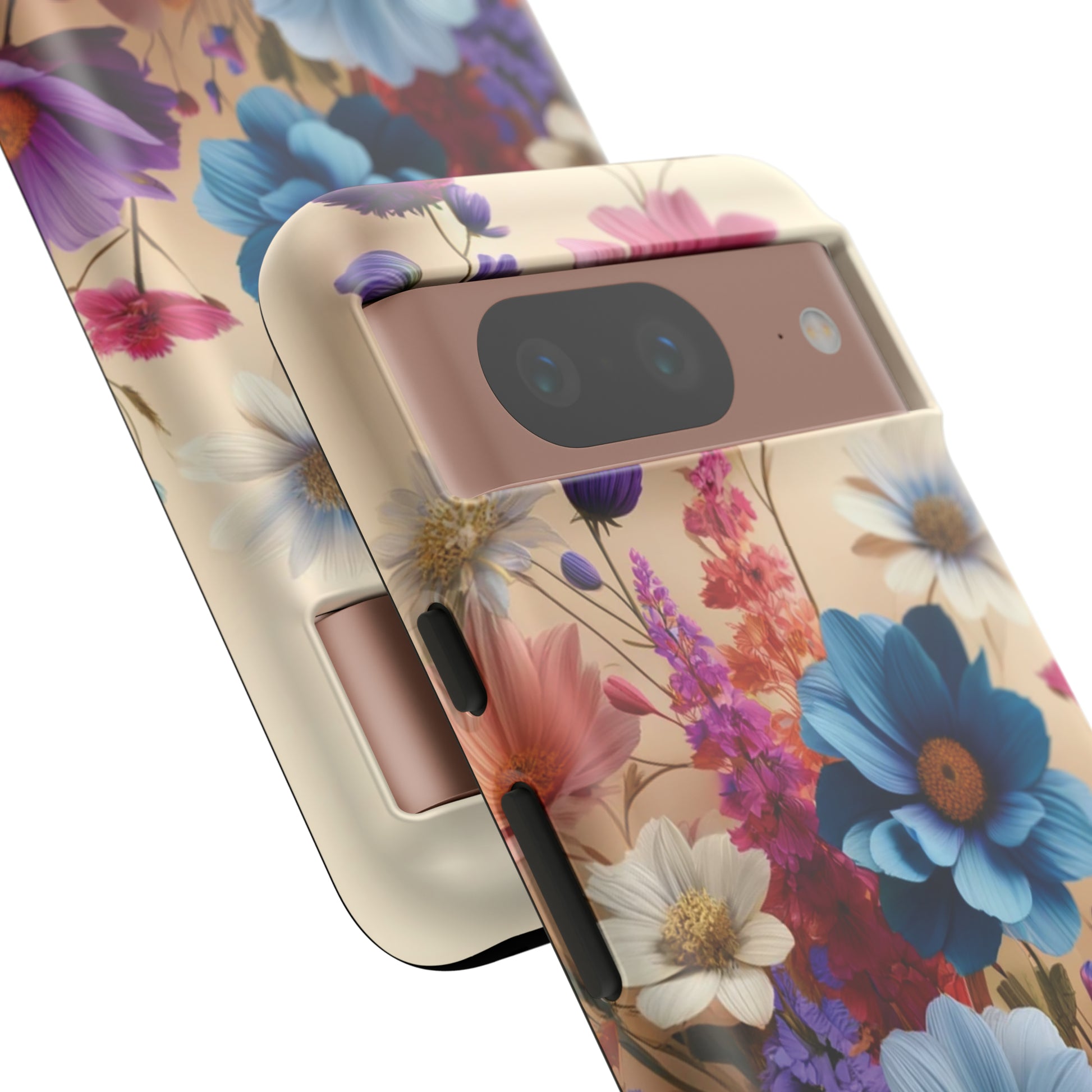 Best Phone Case Floral 3D Illusion Luxury Tough Case Floral Elegant Durable Stylish for Modern Devices iPhone 15, Samsung iPhone Samsung Accessory Gift for Her.