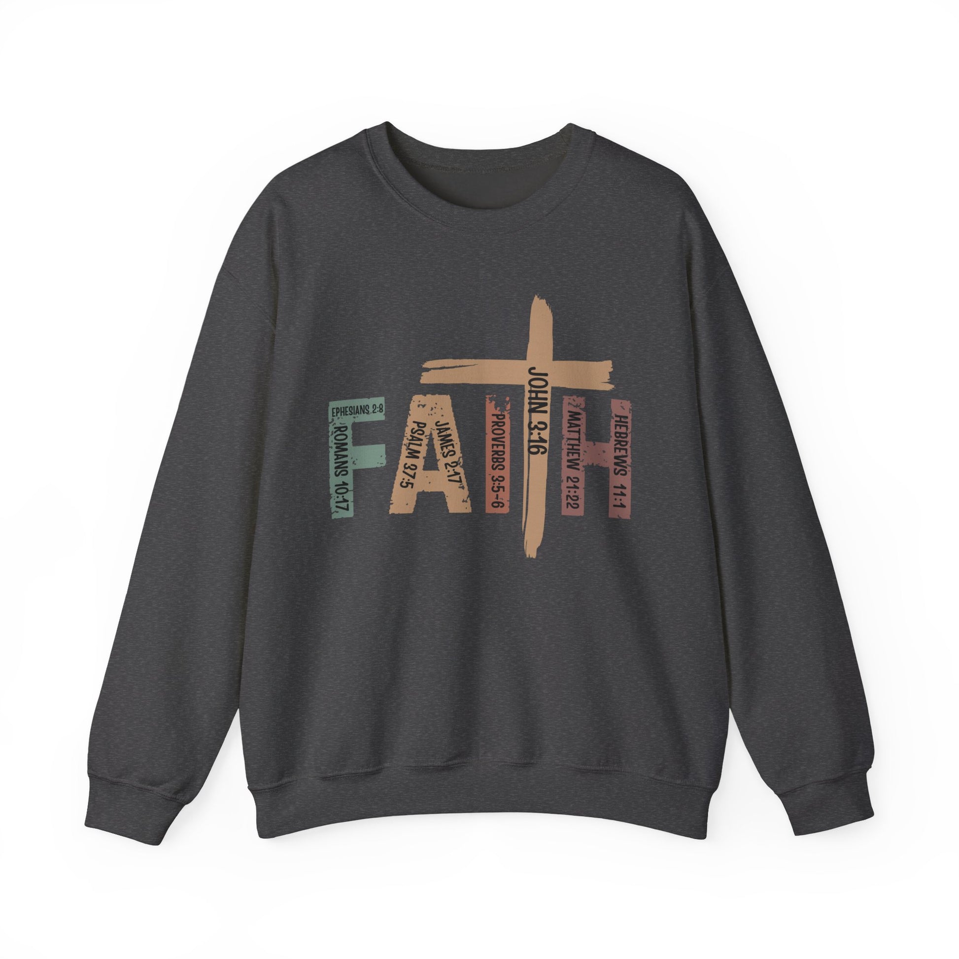 Walk by Faith Sweatshirt  Comfortable Christian Apparel, Perfect Gift Idea Perfect Gift for Christian