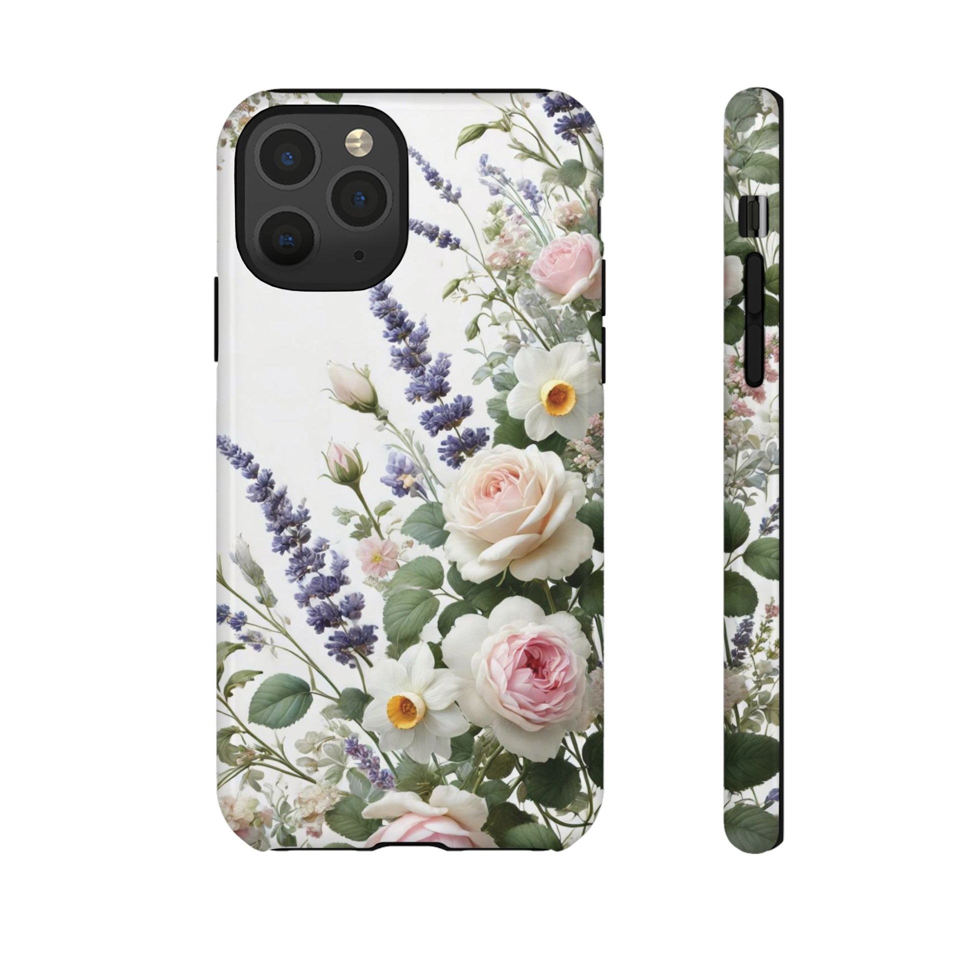 Boho Floral Fall Phone Case for iPhone 17,16  21 23 Samsung, and Pixel | Stylish Protective Cover Gift for Her Perfect for Floral Lover