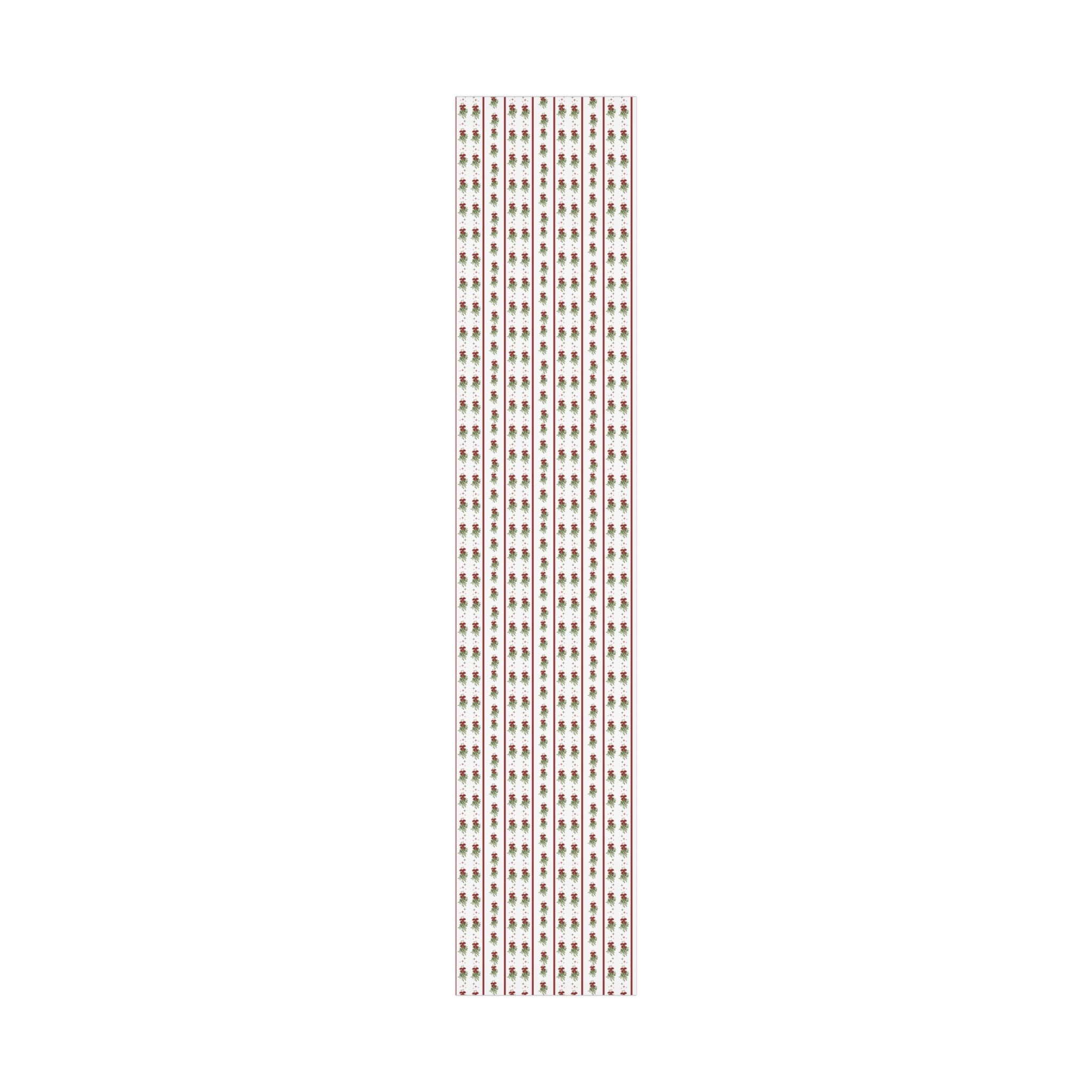 Mistletoe Christmas Wrapping Paper | Elegant 3D Holiday Gift Wrap | Christmas Wrapping paper