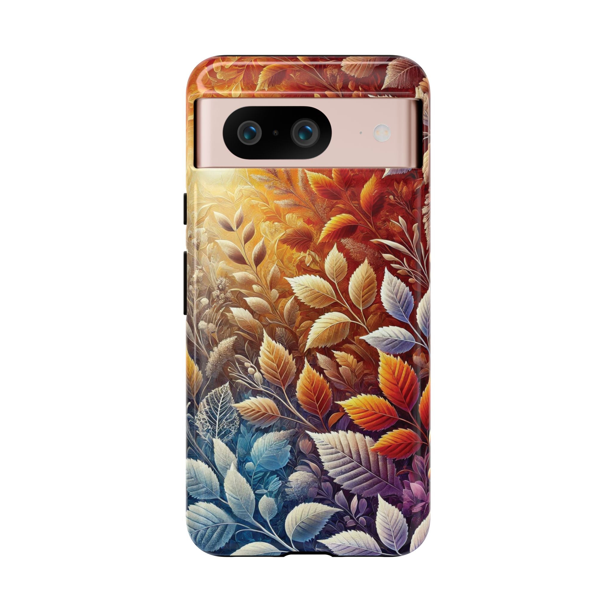 Beautiful Colorful Leaves Phone Case Vibrant Autumn Design for iPhone & Samsung, Durable Protection with Eye Catching Style, Perfect for Nature Lovers & Seasonal Charm Gift for Her